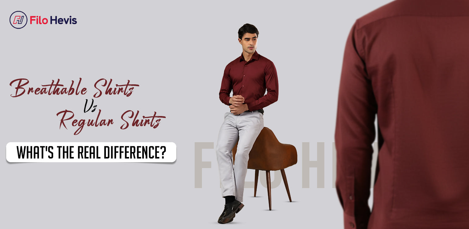 breathable shirts vs regular shirts, linen shirt
