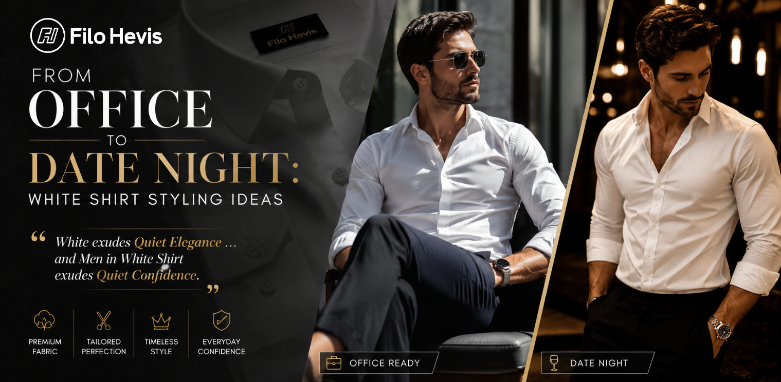 White Shirt for men
