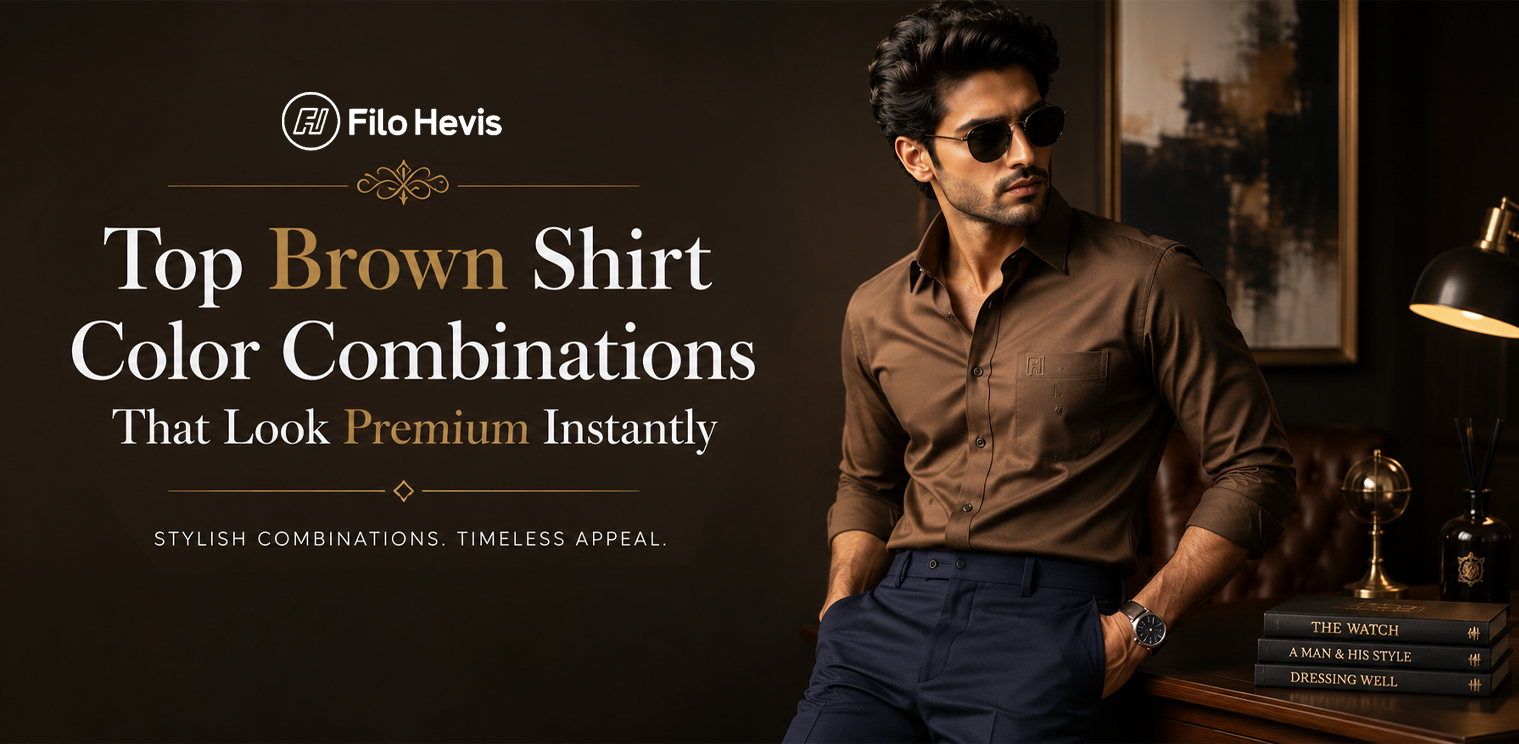 Brown Colour Shirts