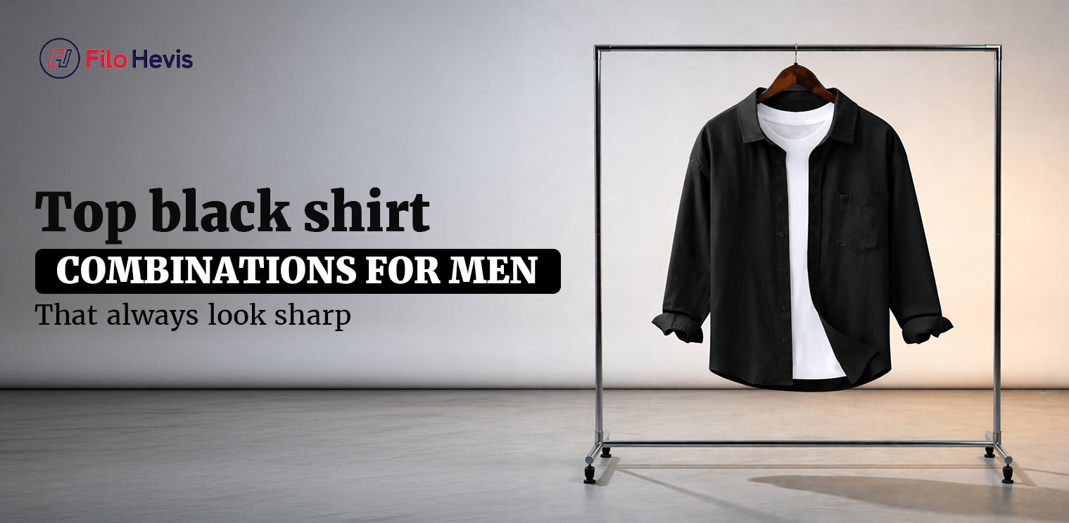 Black Shirt for Men