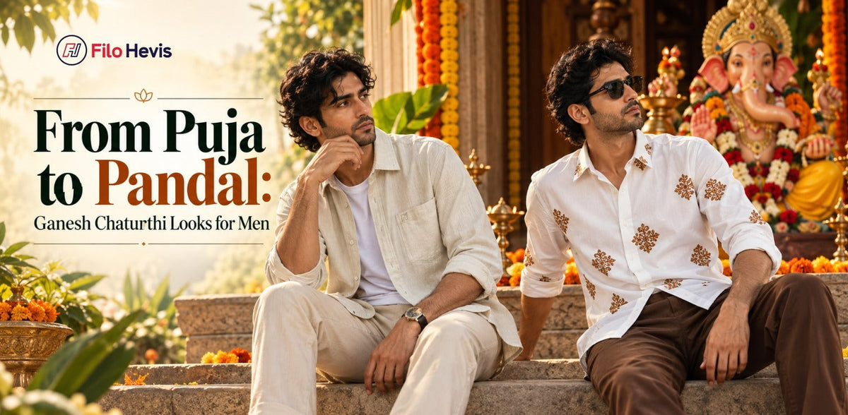 Ganesh Chaturthi outfits for men
