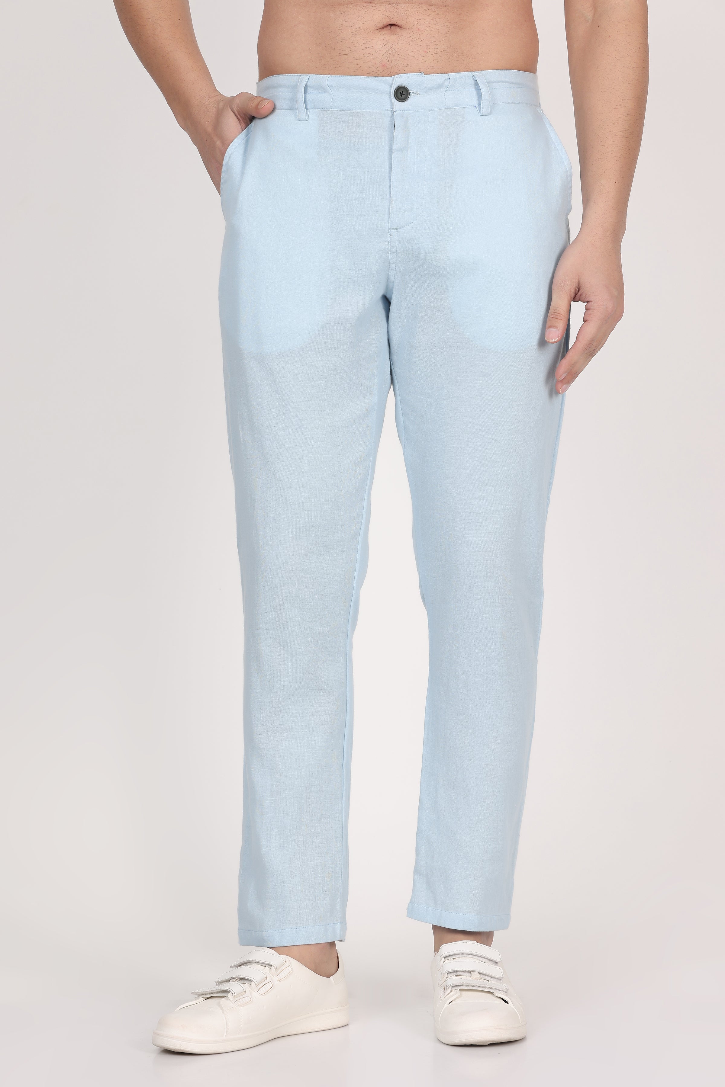 Double-Cloth Sky Pants