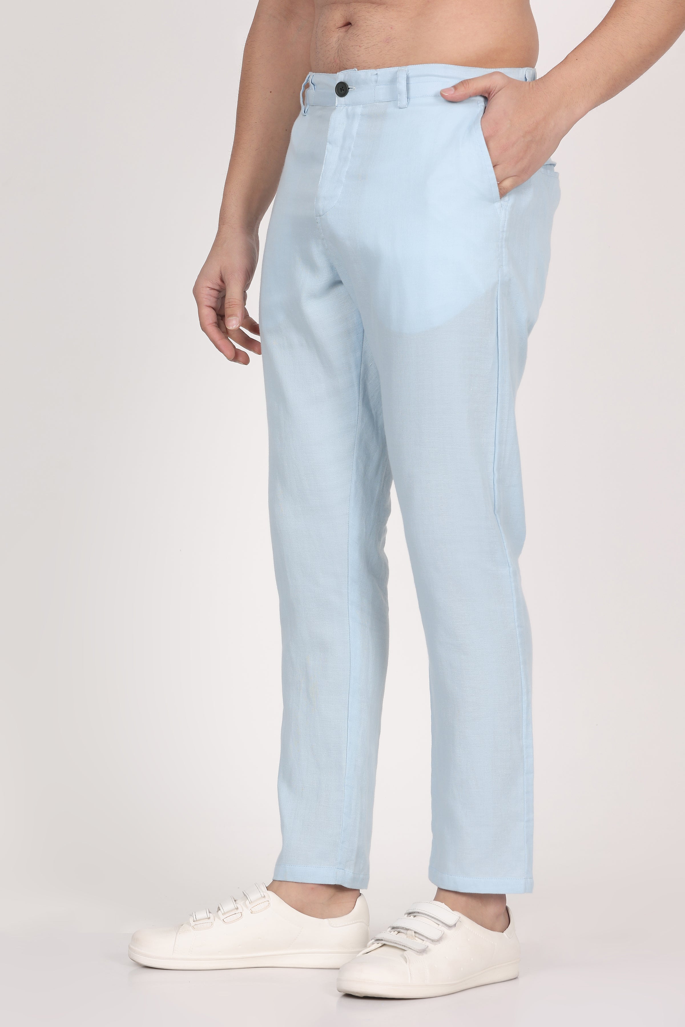 Double-Cloth Sky Pants