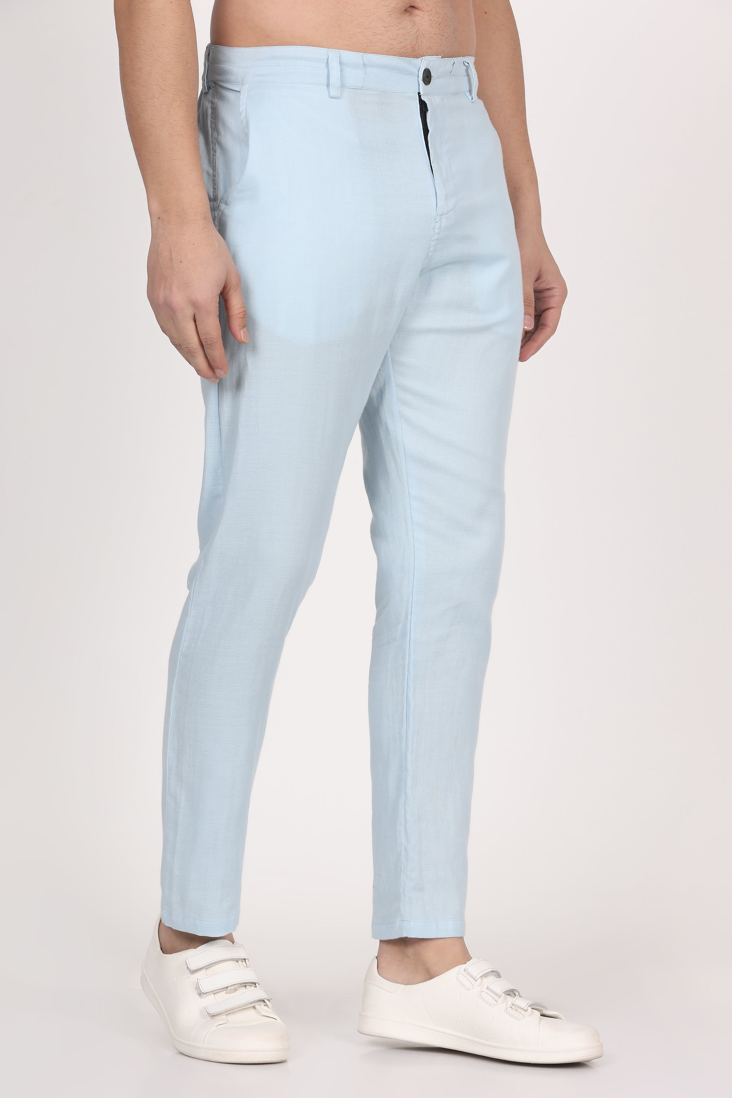 Double-Cloth Sky Pants