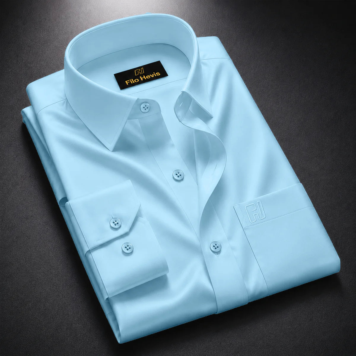 Sky blue shirt