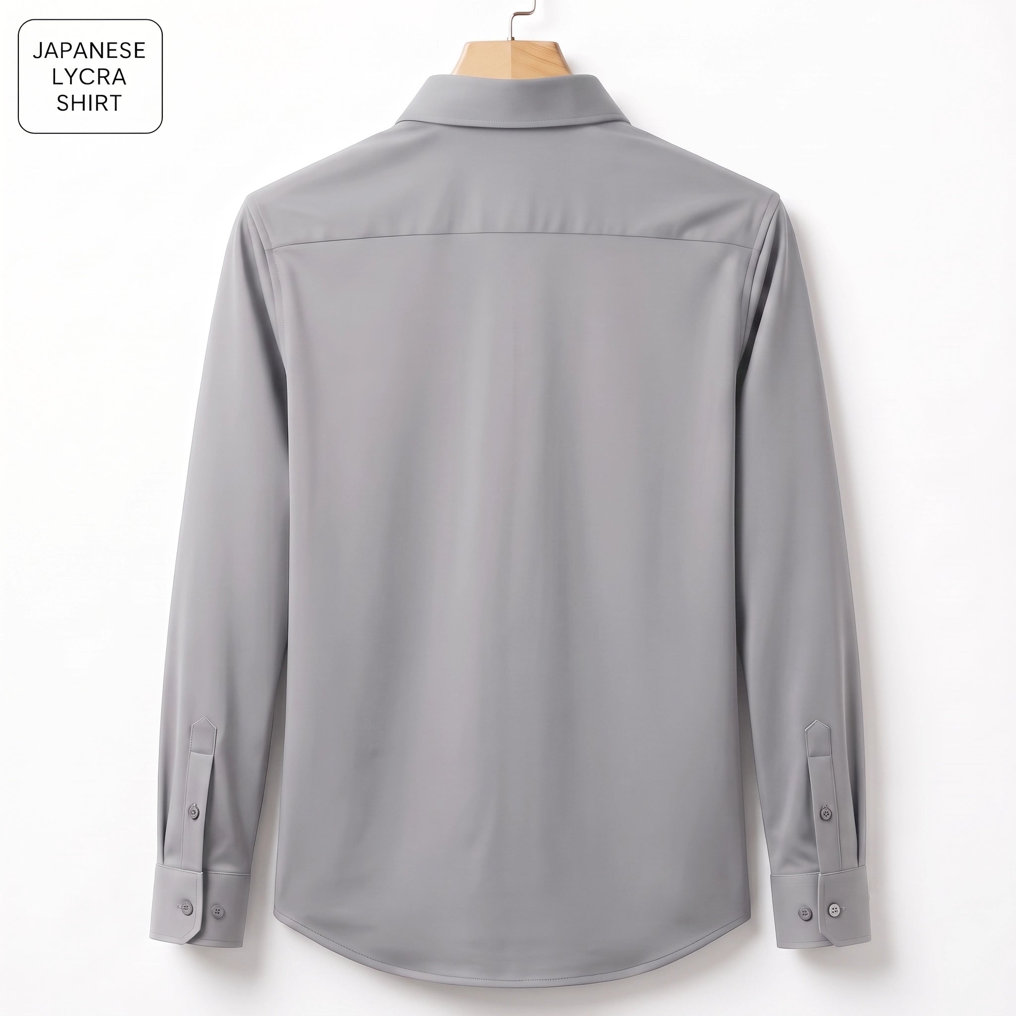 Deer Embroidery Party Shirts | Club Wear | Light Grey