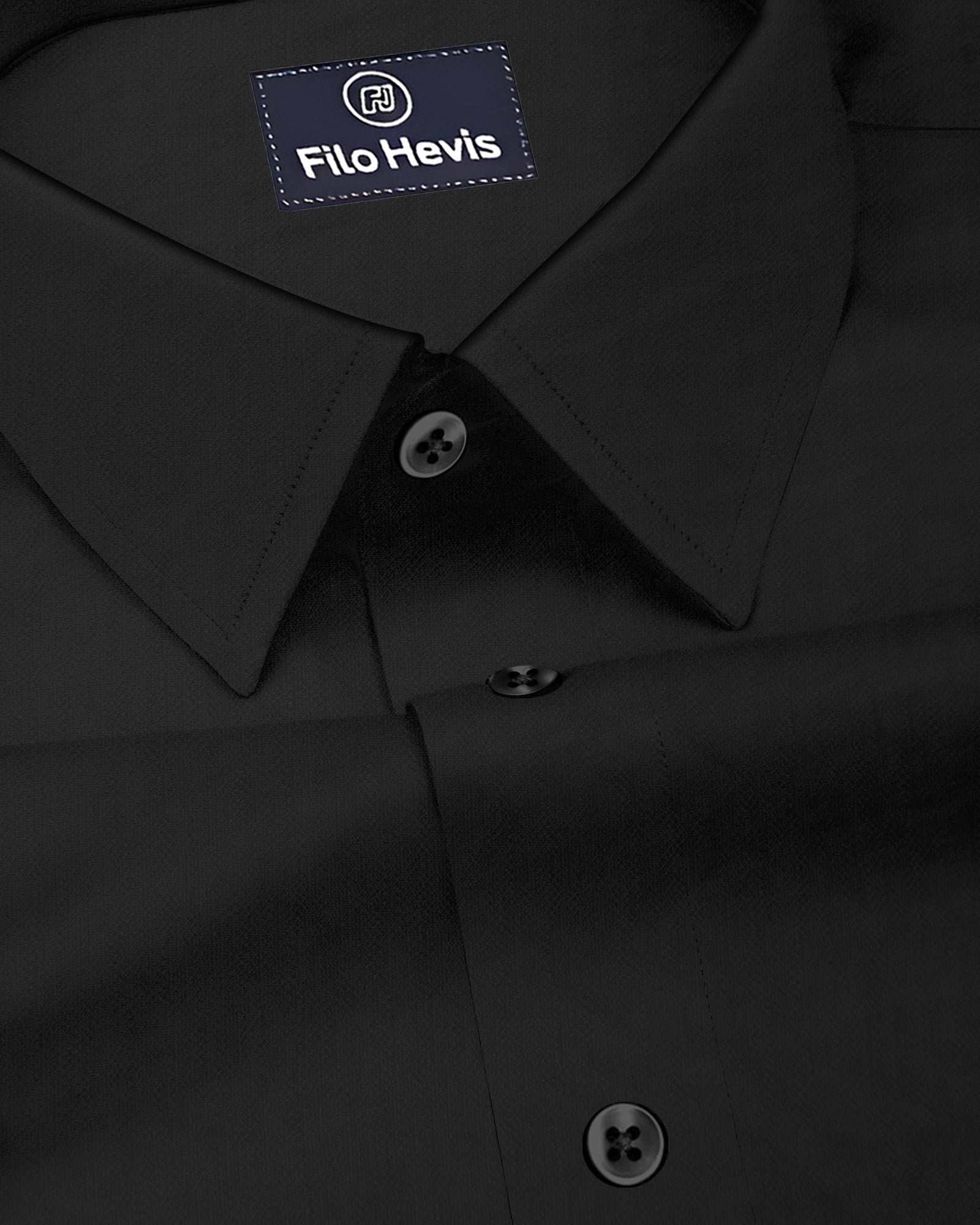 IMPORTED LINEN SHIRT FOR THE MODERN MEN | IRON FREE CASUAL (SYNTHETIC LINEN) SHIRT--Black