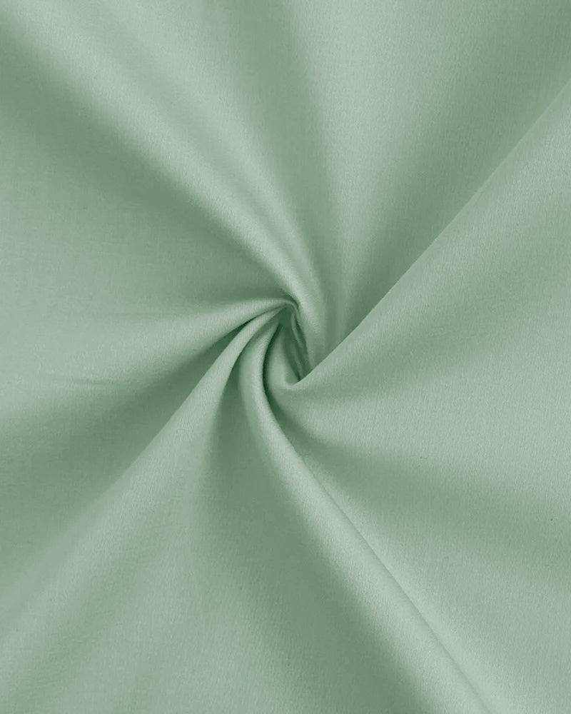 PLATINUM COTTON SATIN FORMAL SHIRT FOR MEN (Single Pocket)-Pista Green