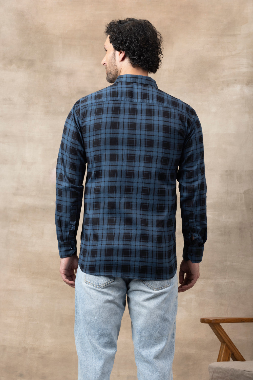 Blue Check Shirt
