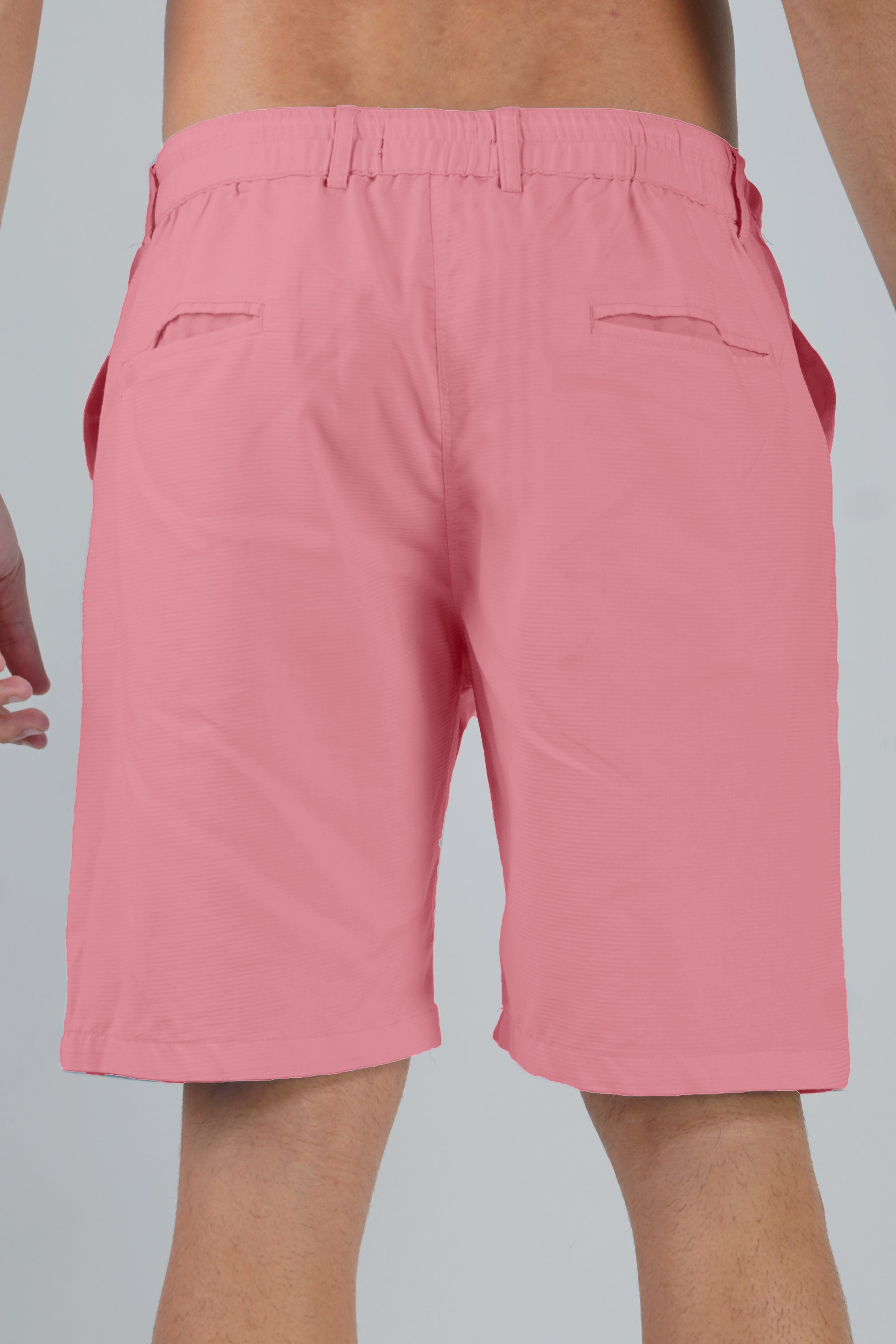Cotton Pink Half Pant (Shorts)