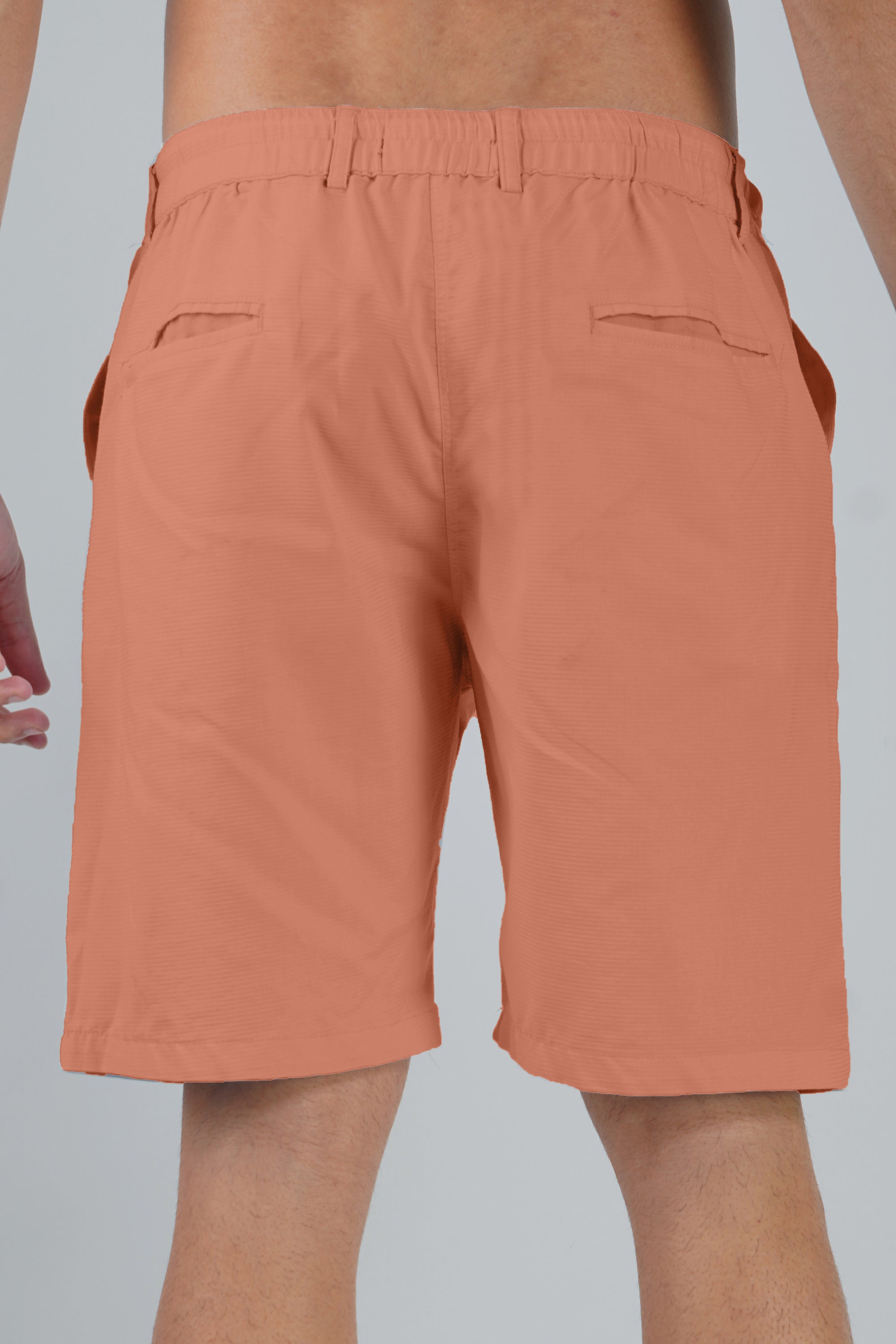 Cotton Orange Half Pant (Shorts)