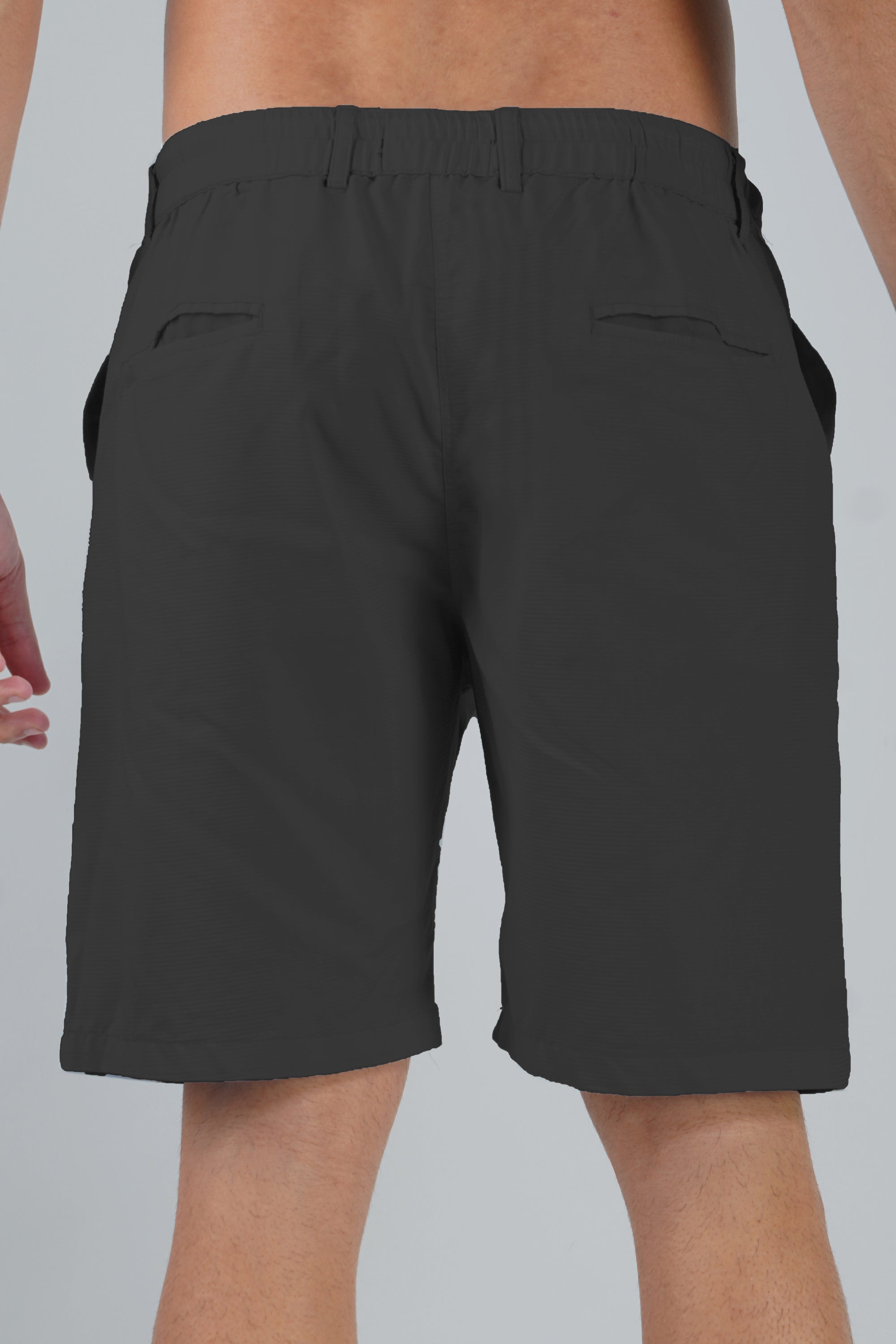 Cotton Dark Grey Half Pant (Shorts)