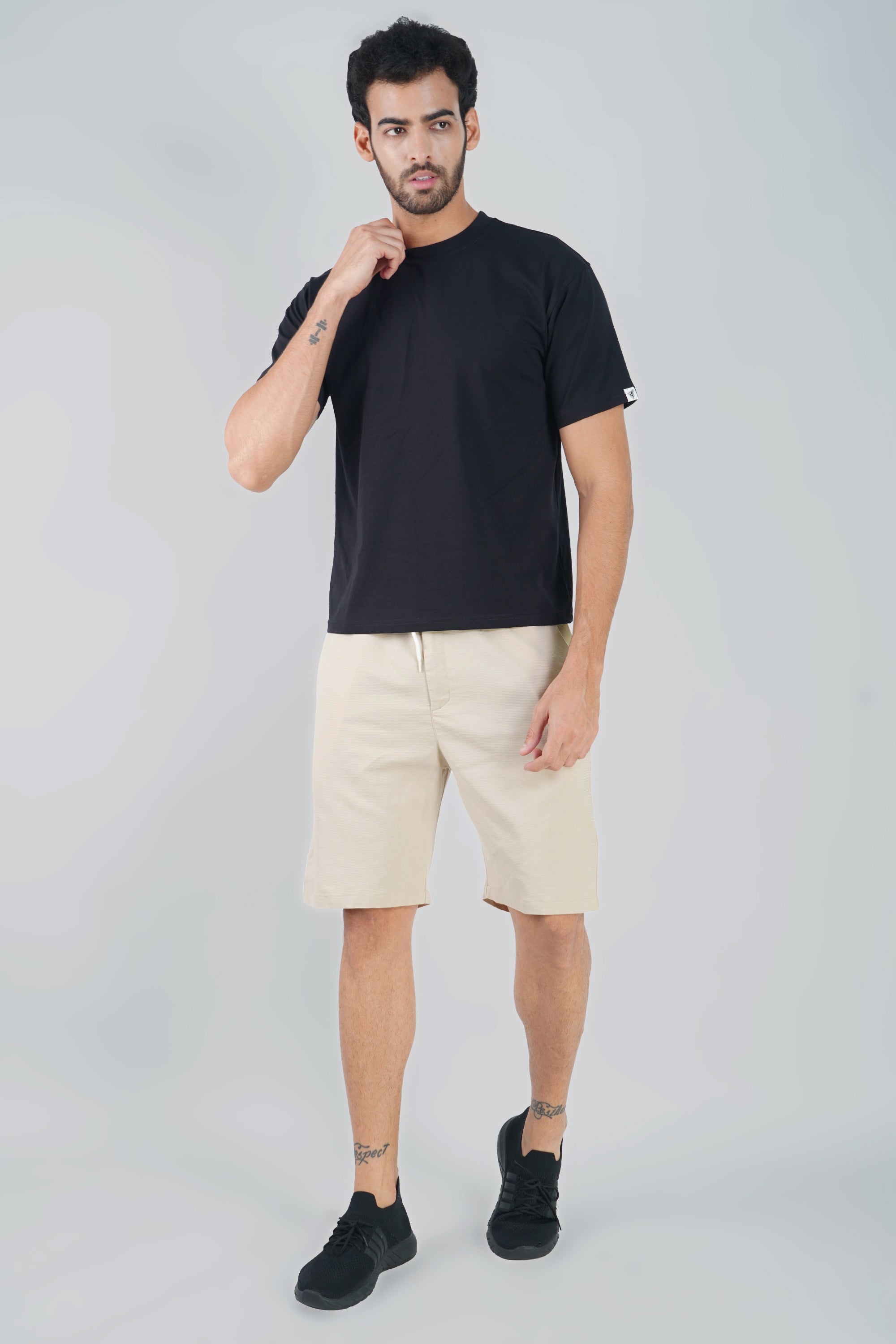 Cotton Peach Half Pant (Shorts)