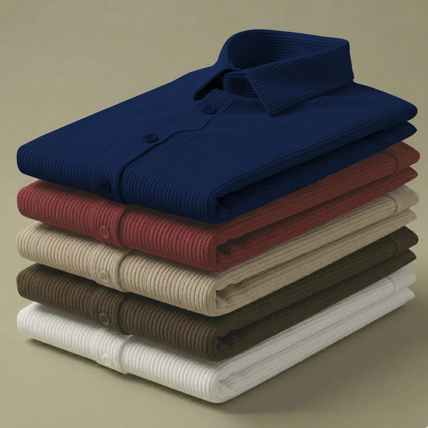 self cord shirts navy blue