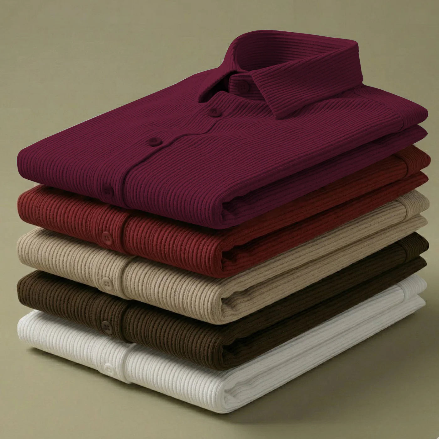 Cord Casual Shirt for Men