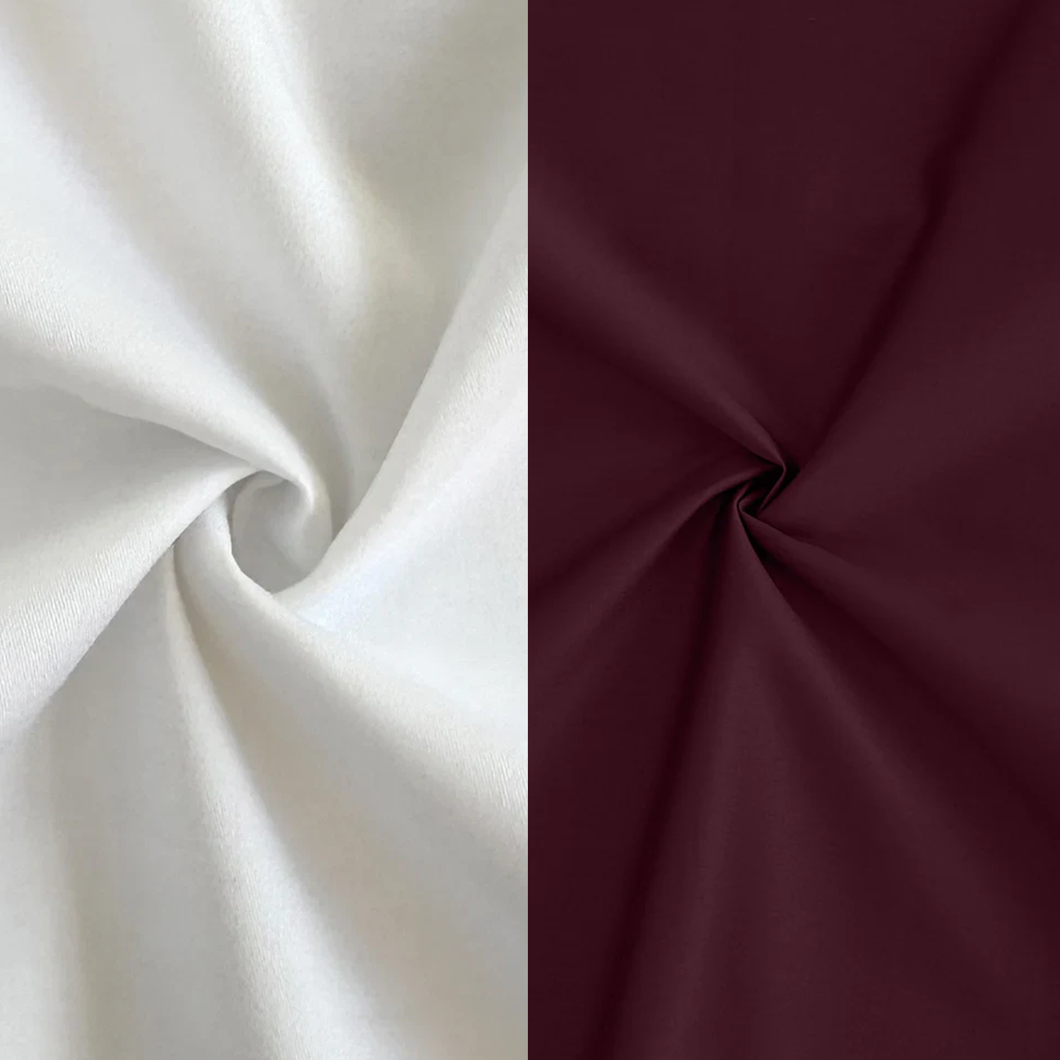 Combo of 2 Premium Cotton Formal Shirts – White & Wine | Single Pocket | Smart Fit