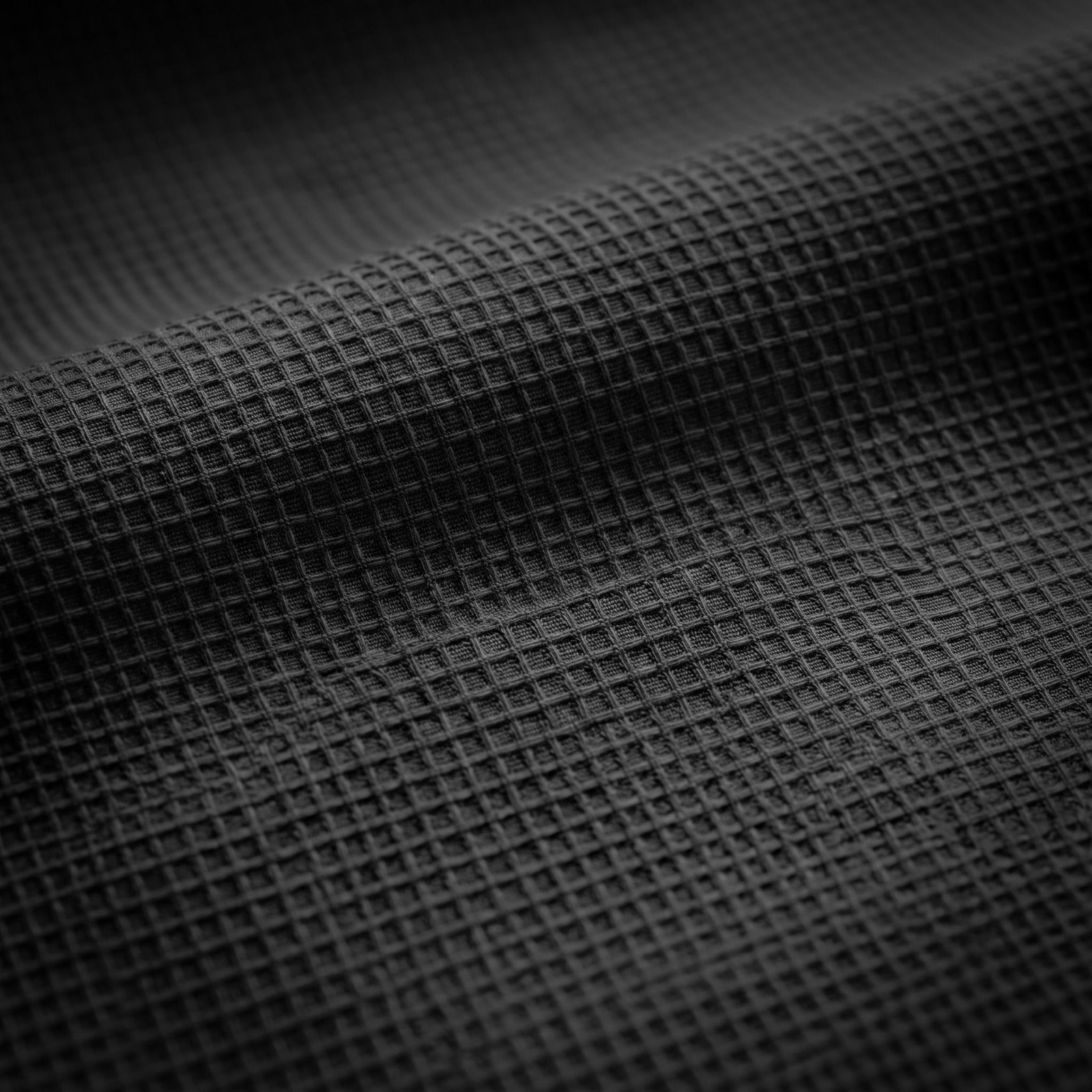 Men's Full Sleeve Self Textured Shirt | Black My Store