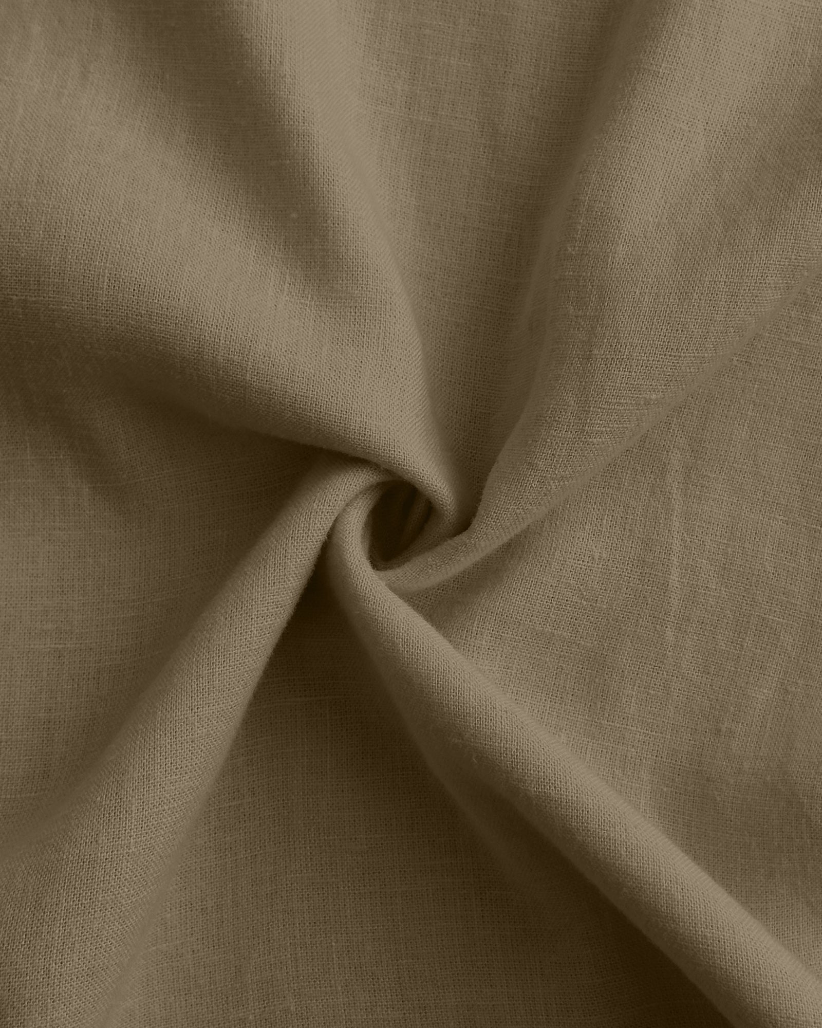 Men's Pure Linen Casual Shirt - Natural Beige