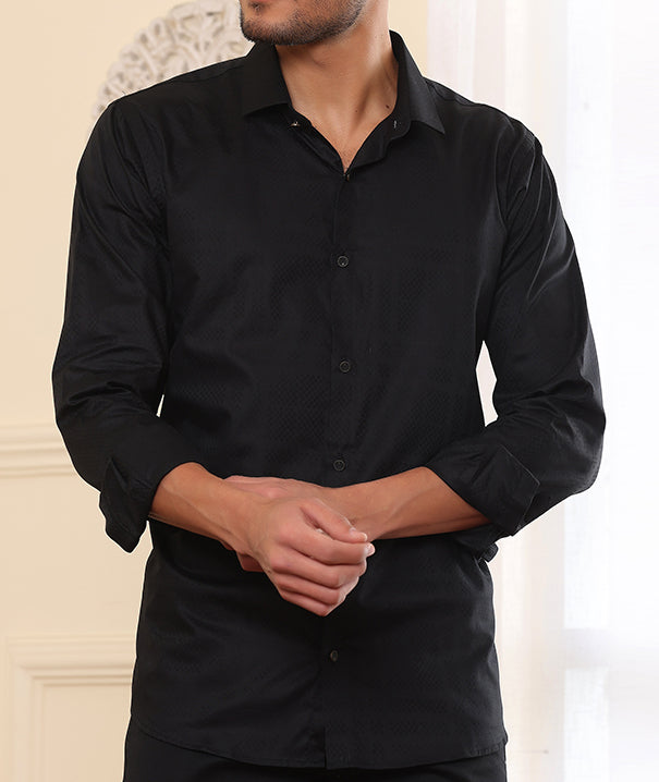 Black Formal Shirt