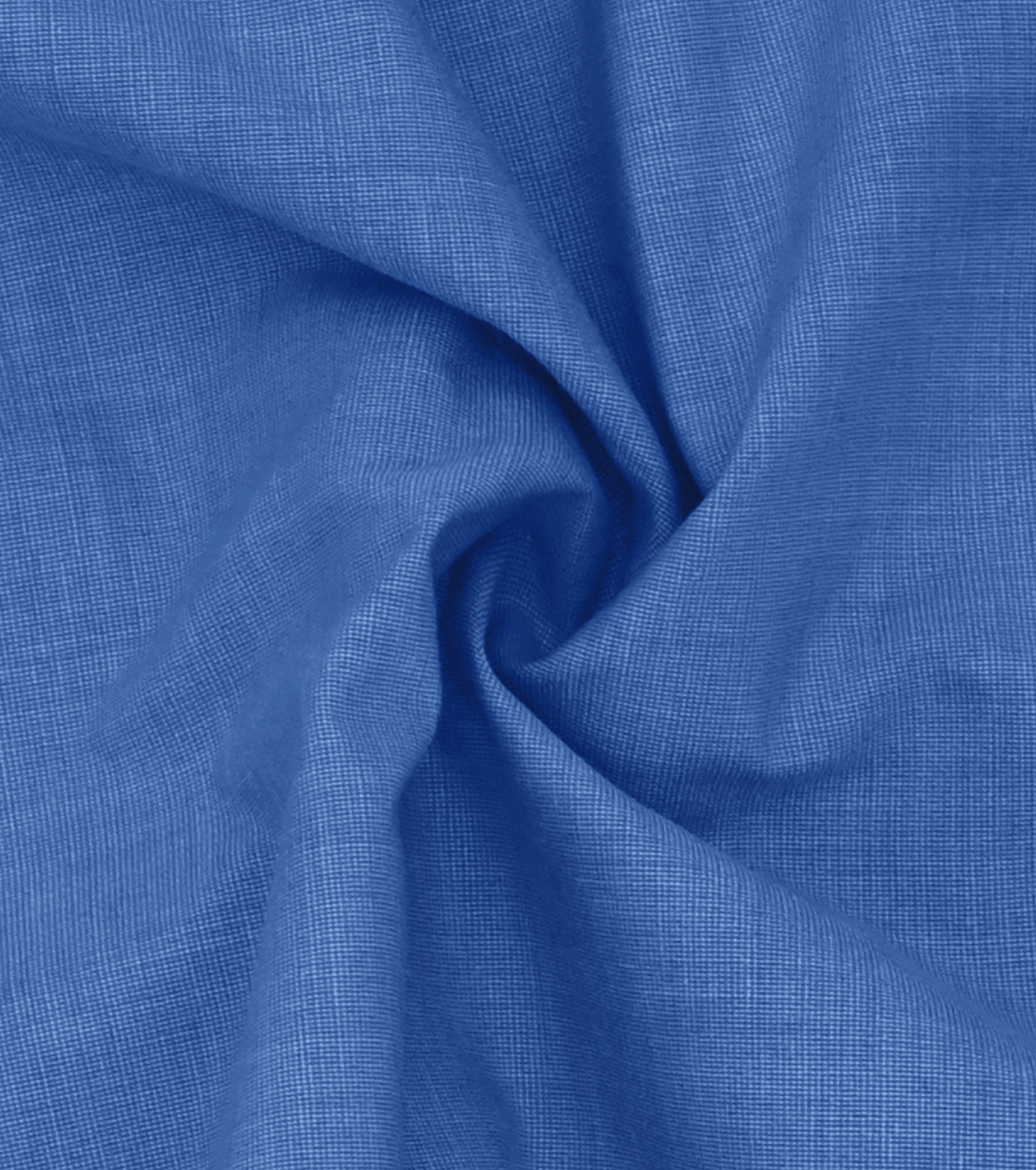 Filafil Fabric Regular Fit Single Pocket Formal Shirt Full Sleeve -Blue