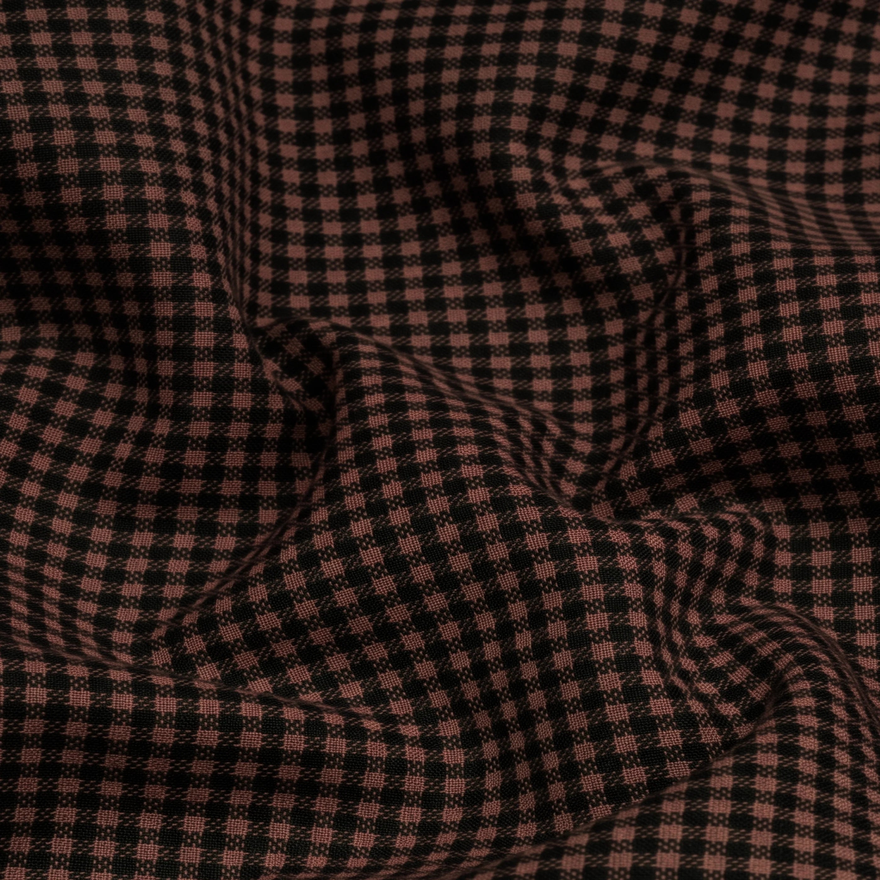 Cotton Check Shirt for Men |Slim fit | Amrican Brown