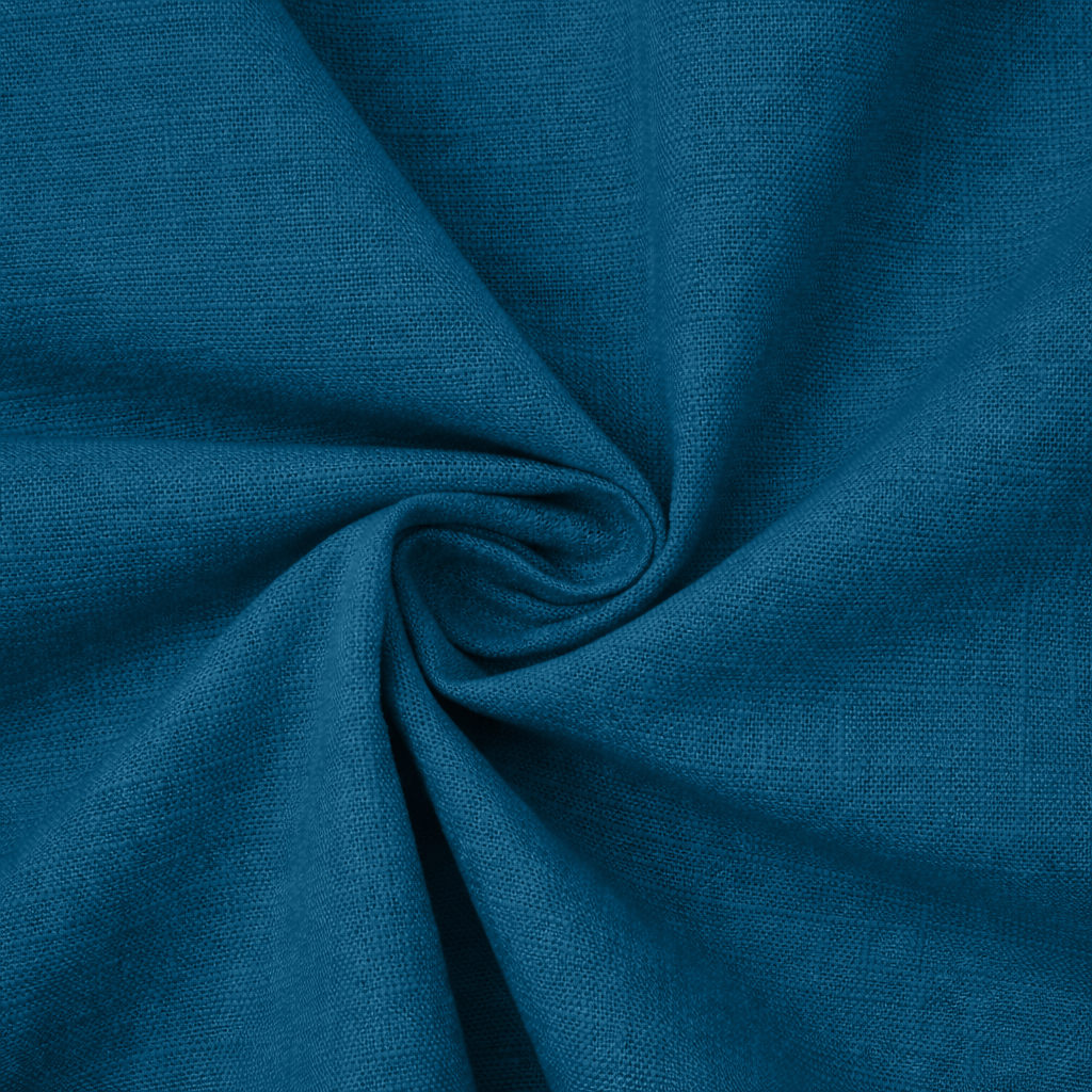 Cotton Chinese Collar Short Kurta for Men | Traditional Nehru Ethnic Shirts | Daily Wear-Teal Blue Filo Hevis