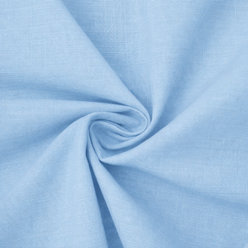 Cotton Chinese Collar Short Kurta for Men | Traditional Nehru Ethnic Shirts | Daily Wear-Sky