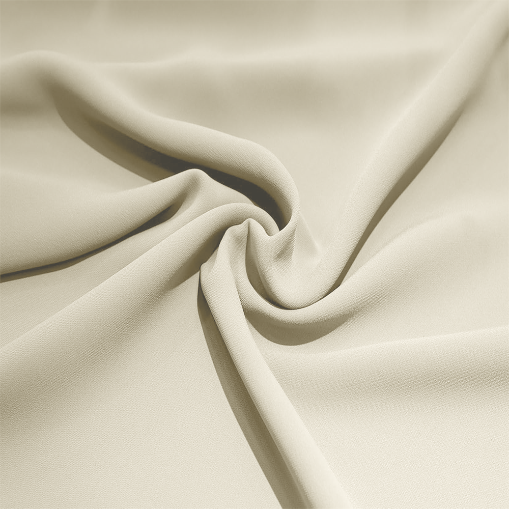 Men's Premium Stretch Formal Shirt with Silver Collar Pins | Wrinkle-Resistant | Party & Office Wear | Cream