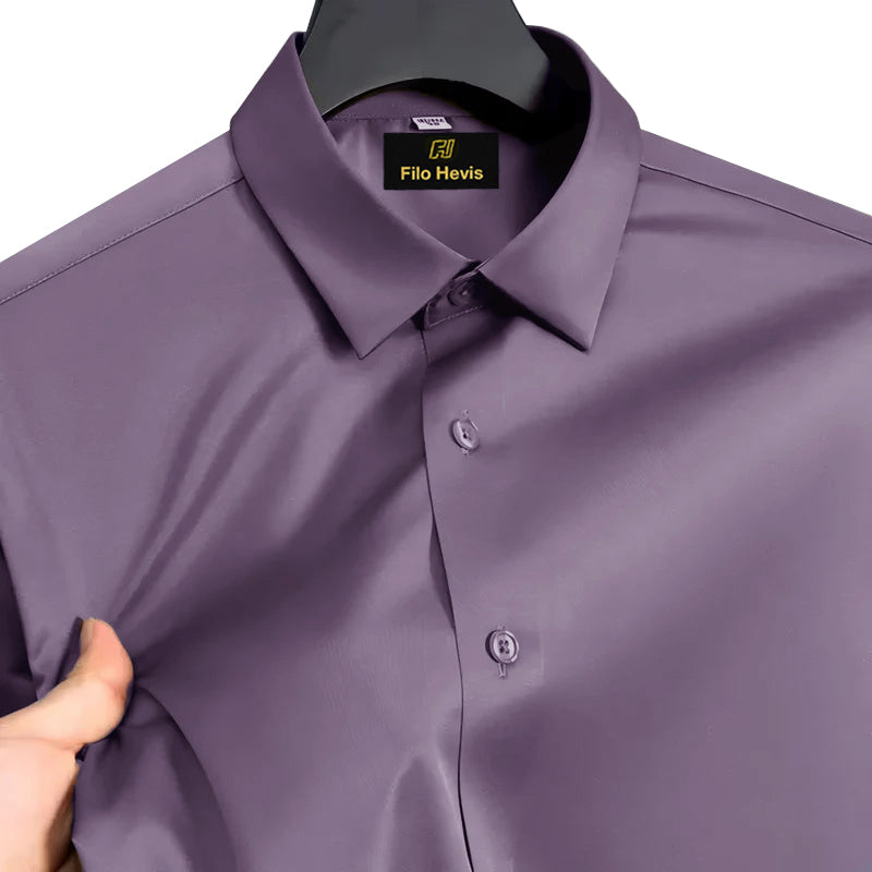 Men’s Satin Lycra Formal Shirt (Imported Fabric)| Onion