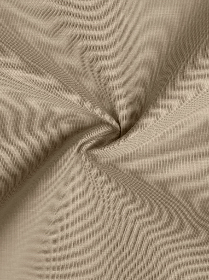 Filafil Fabric Formal Shirt for Men - Regular Fit | Brown