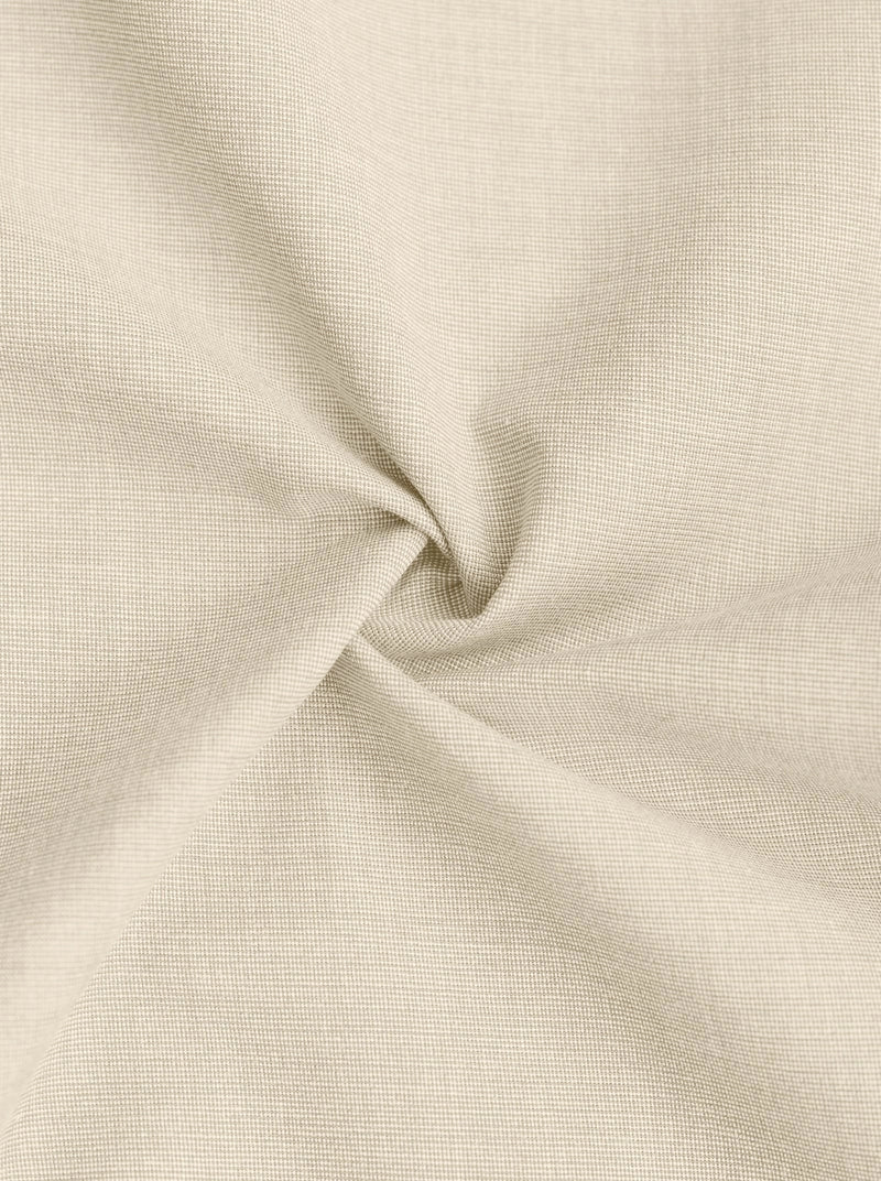 Filafil Fabric Formal Shirt for Men - Regular Fit | Cream