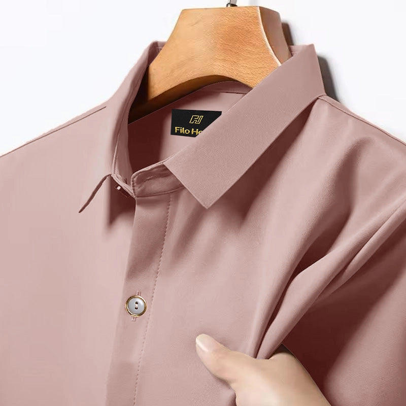 Japanese Lycra Stretch Formal Shirt for Men | Peach My Store