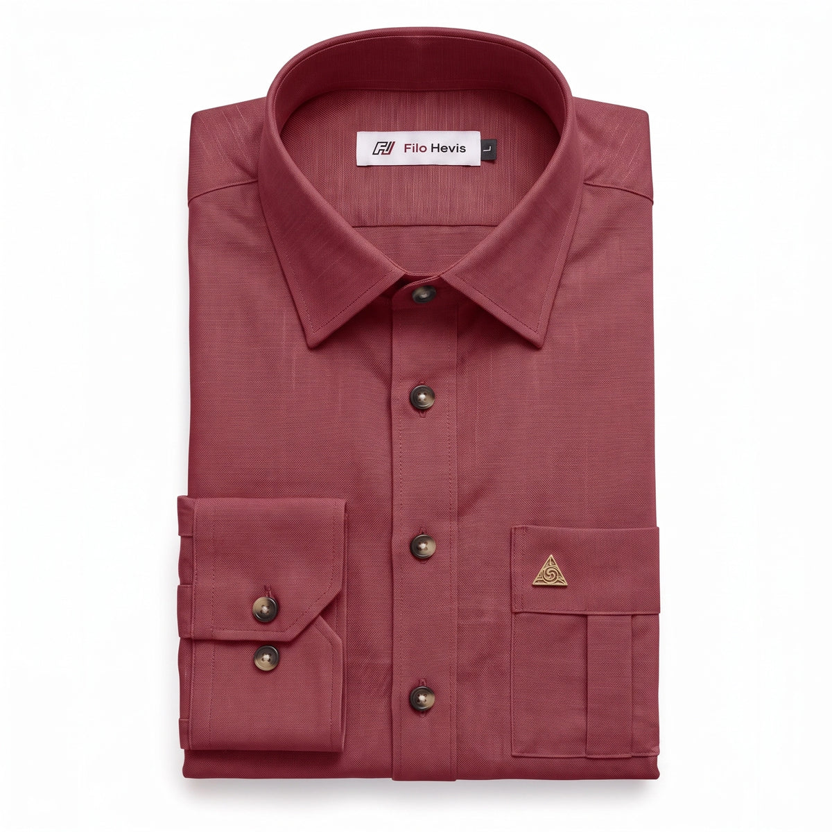 Men's Hunter shirt | Multi Pockets | Linen Texture | Red ( We Accept Only Prepaid For This Article )