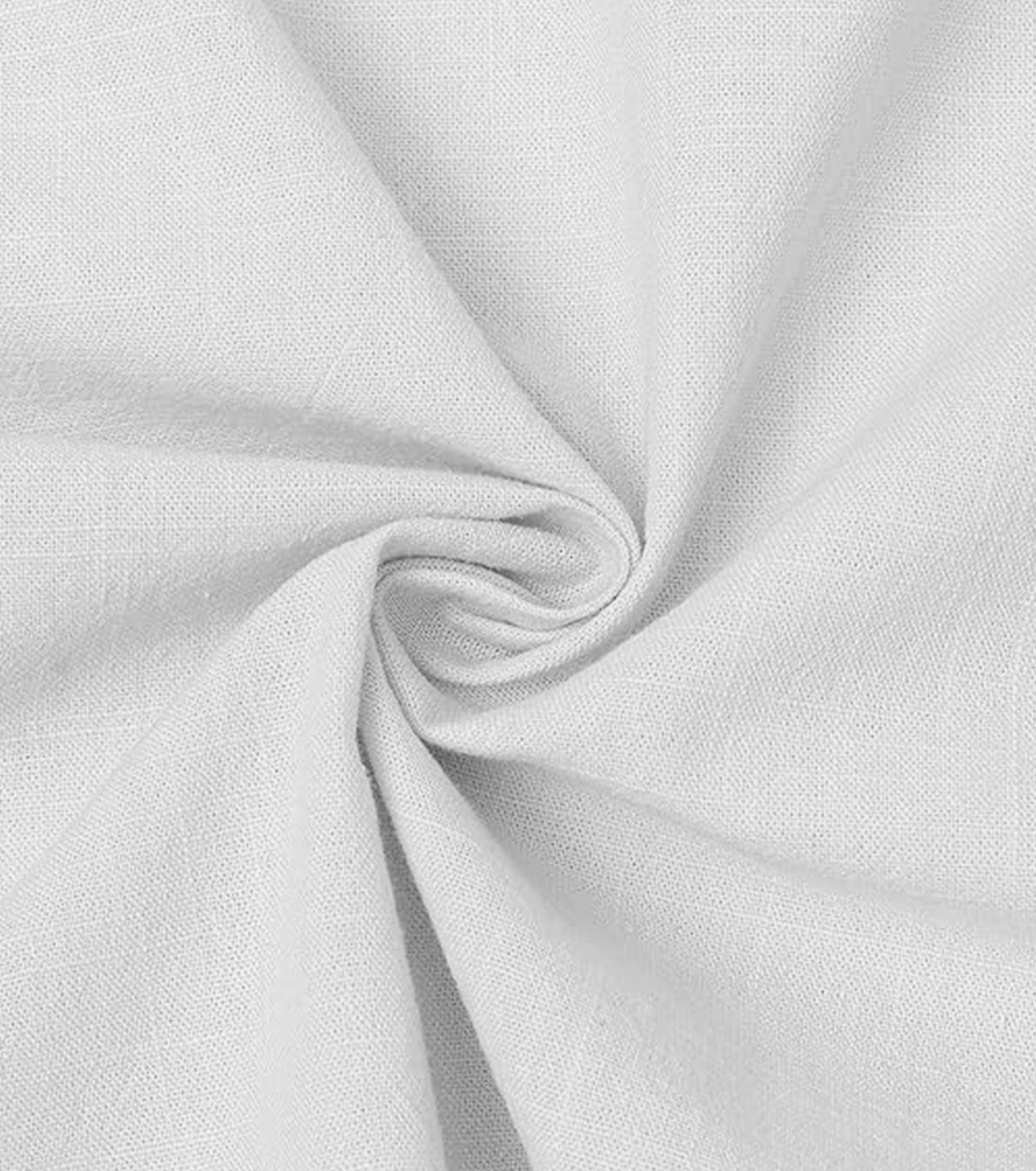 Cotton Chinese Collar Short Kurta for Men | Traditional Nehru Ethnic Shirts | Daily Wear-White