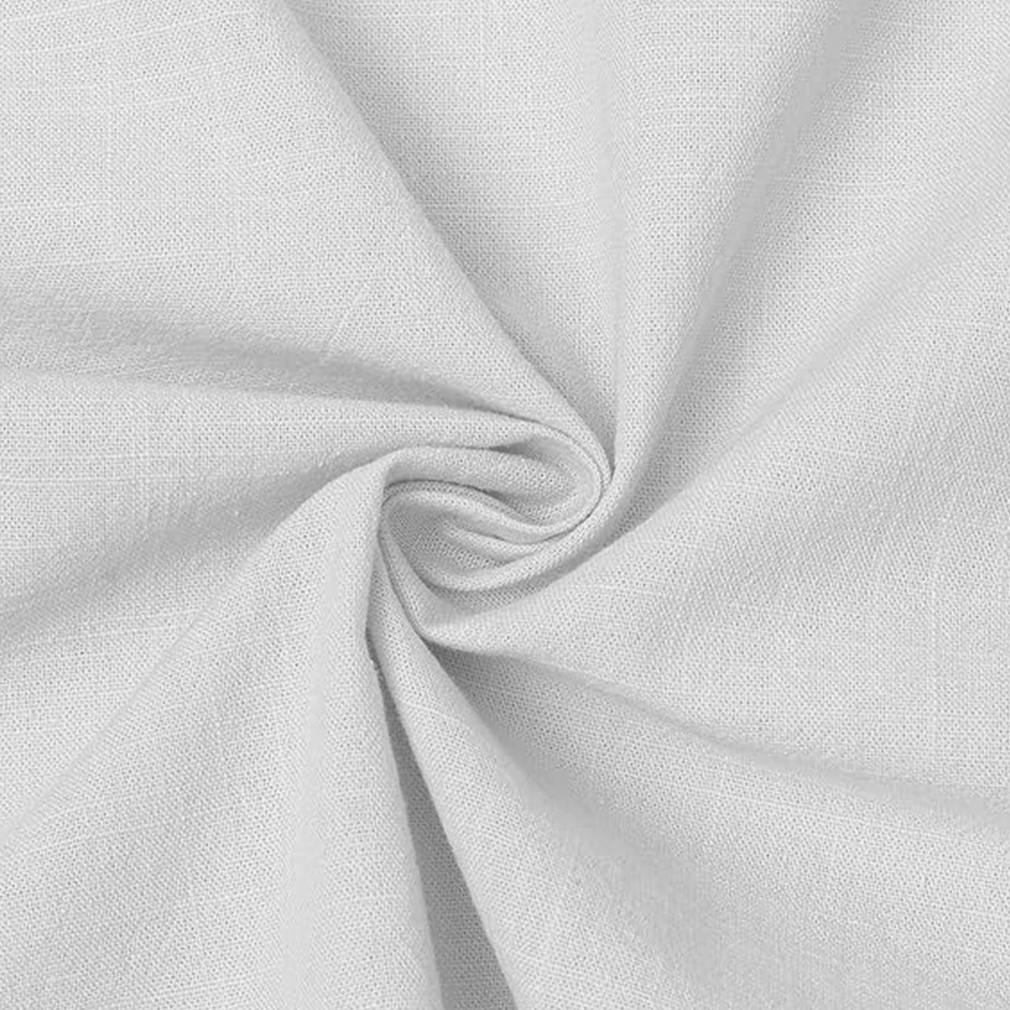 MEN’S CHINESE COLLAR SHIRT | FULL SLEEVE COTTON LINEN T-NECK SHIRT | WHITE COLOR