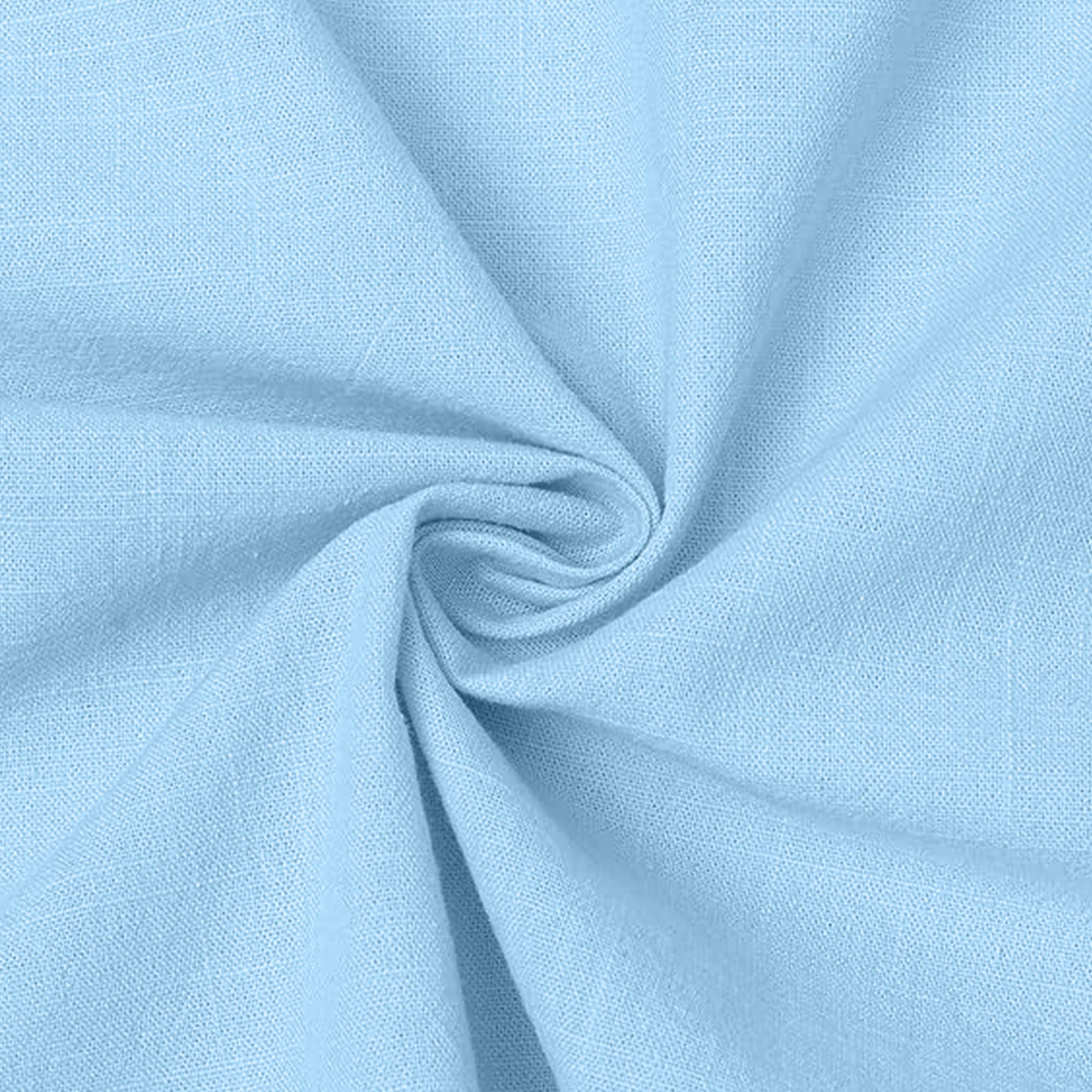 MEN’S CHINESE COLLAR SHIRT | FULL SLEEVE COTTON LINEN T-NECK SHIRT | SKY COLOR