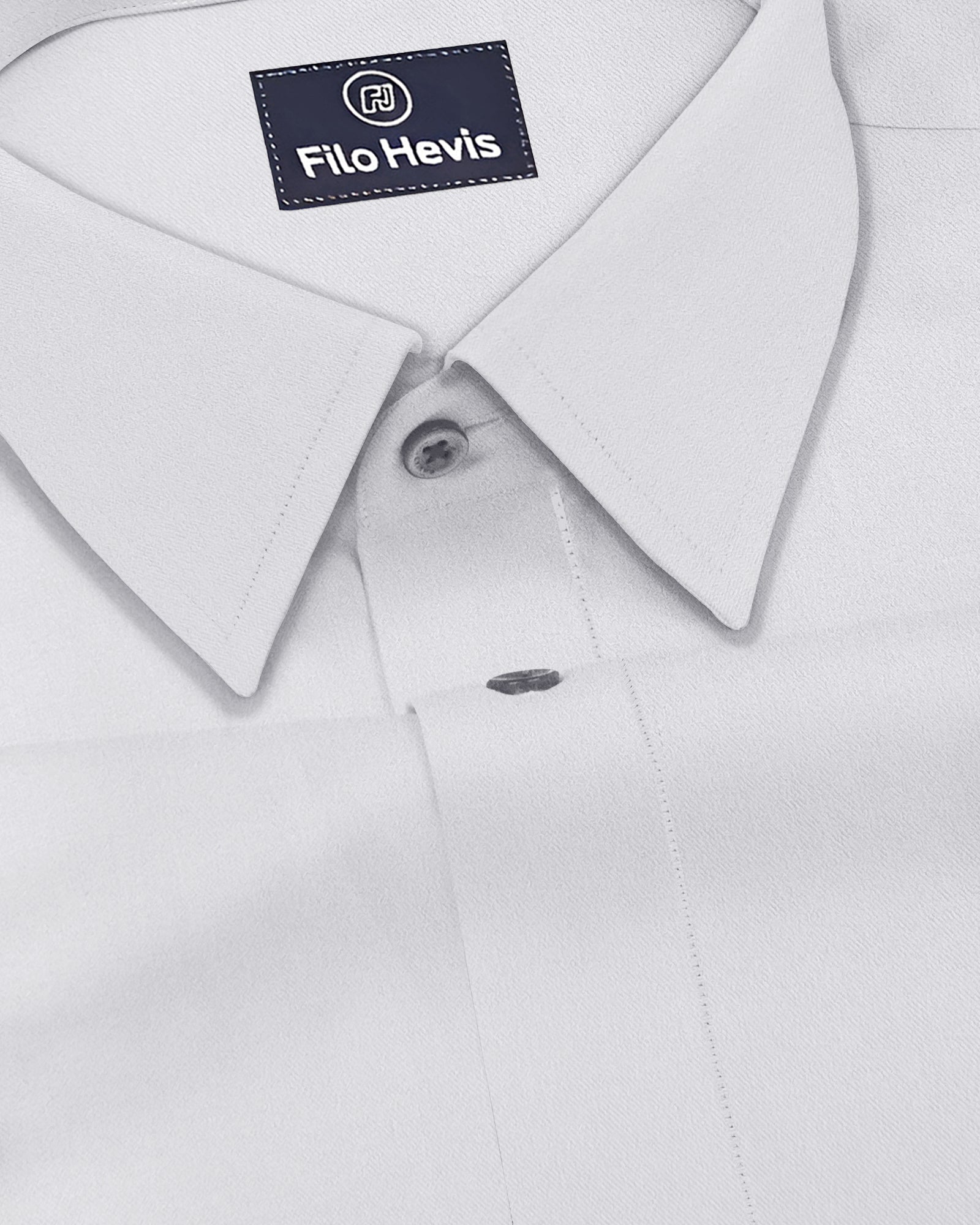 Men Mustang Lycra Soft Stretchable Shirt- White