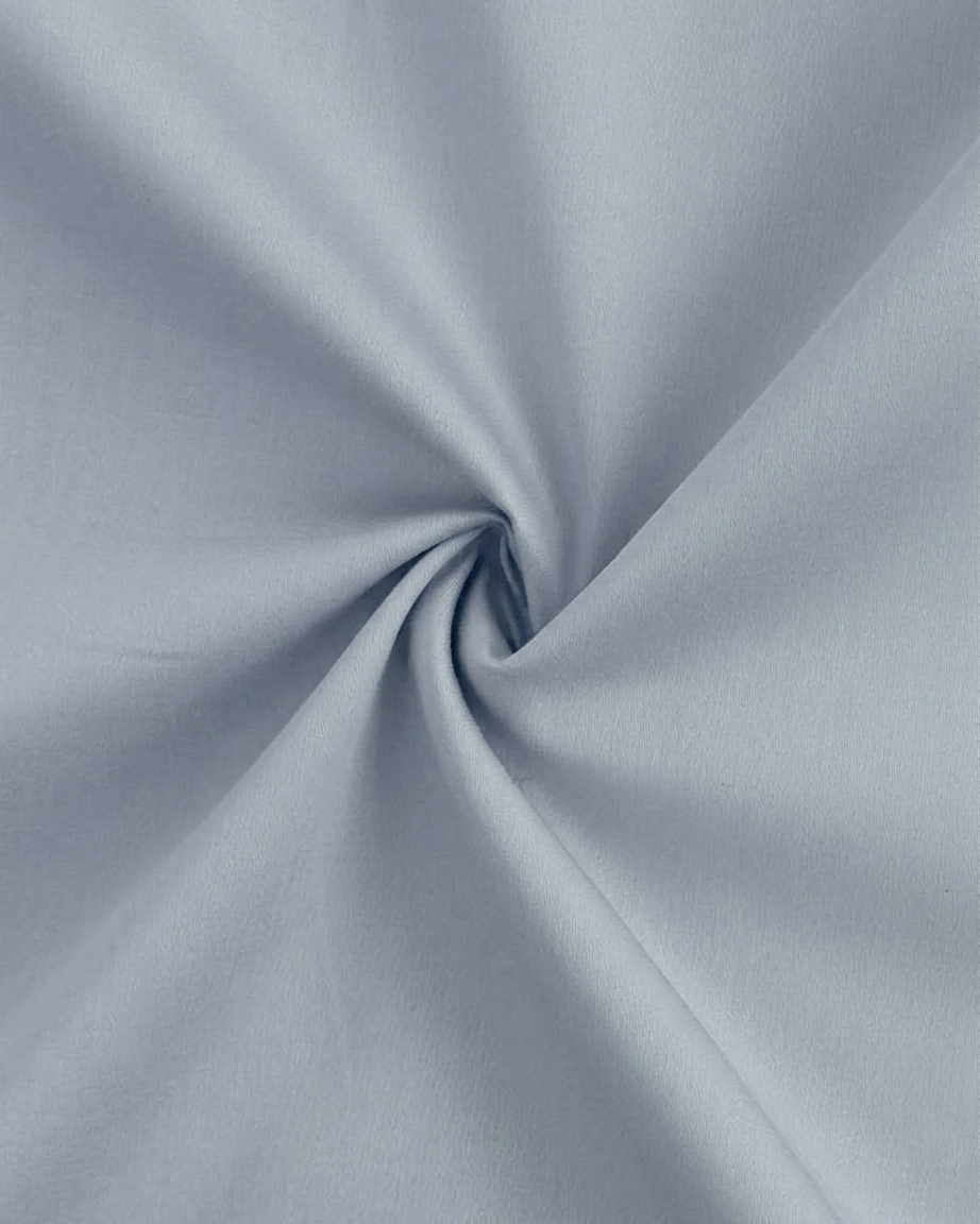 Platinum Cotton Satin Formal Shirt for Men - with Pocket | Grey