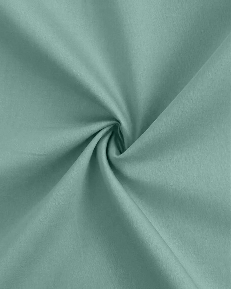 Platinum Cotton Satin Formal Shirt for Men - with Pocket | Pista Green