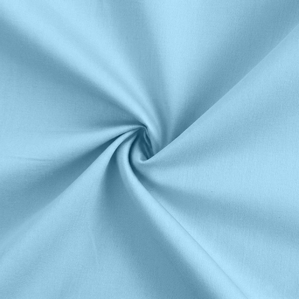 PLUS SIZE FORMAL SHIRTS IN COTTON FOR MEN (Single Pocket)- SKY BLUE Filo Hevis