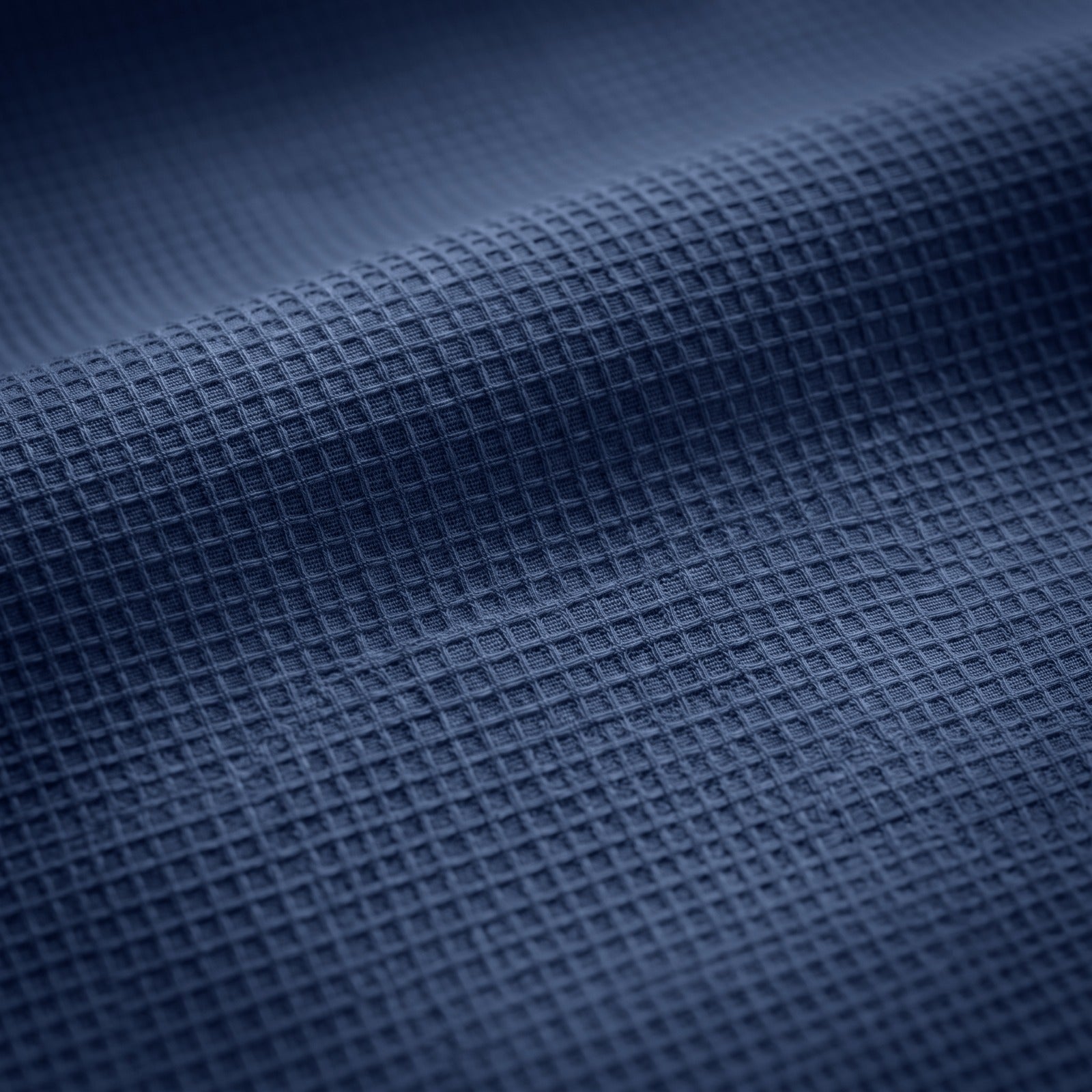 Men's Full Sleeve Self Textured Shirt | Navy Blue My Store