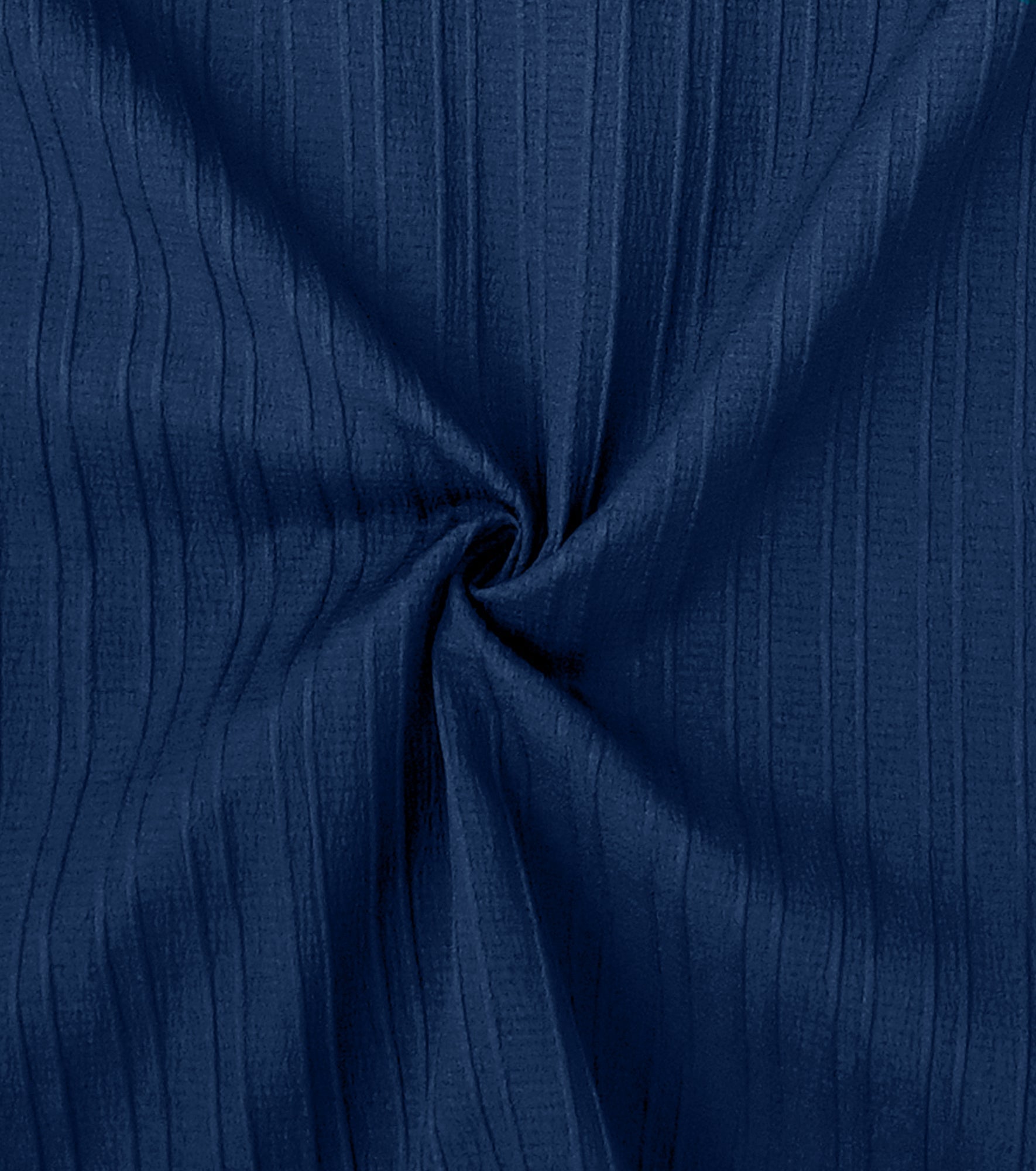 Men’s Textured Popcorn Half Sleeve Casual Shirt – Navy Blue My Store