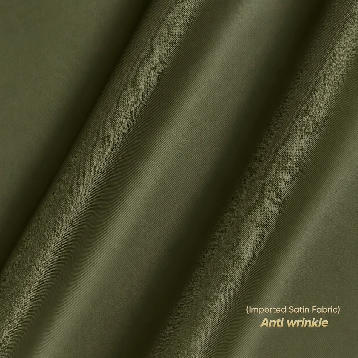 Men’s Satin Lycra Formal Shirt (Imported Fabric)| Olive Green
