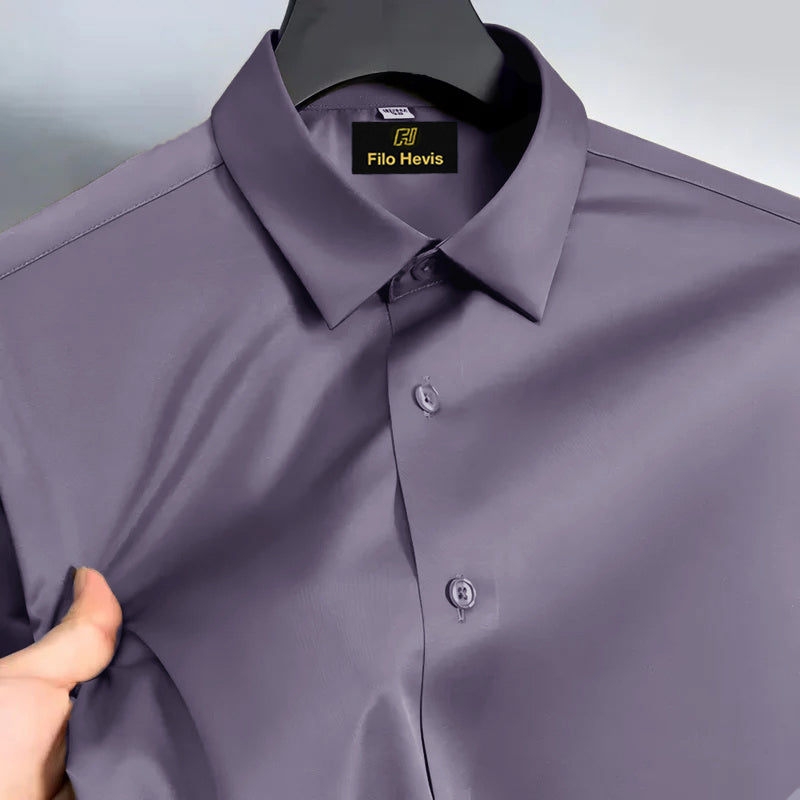 Men's Satin Lycra formal Full Sleeve Shirt Onion