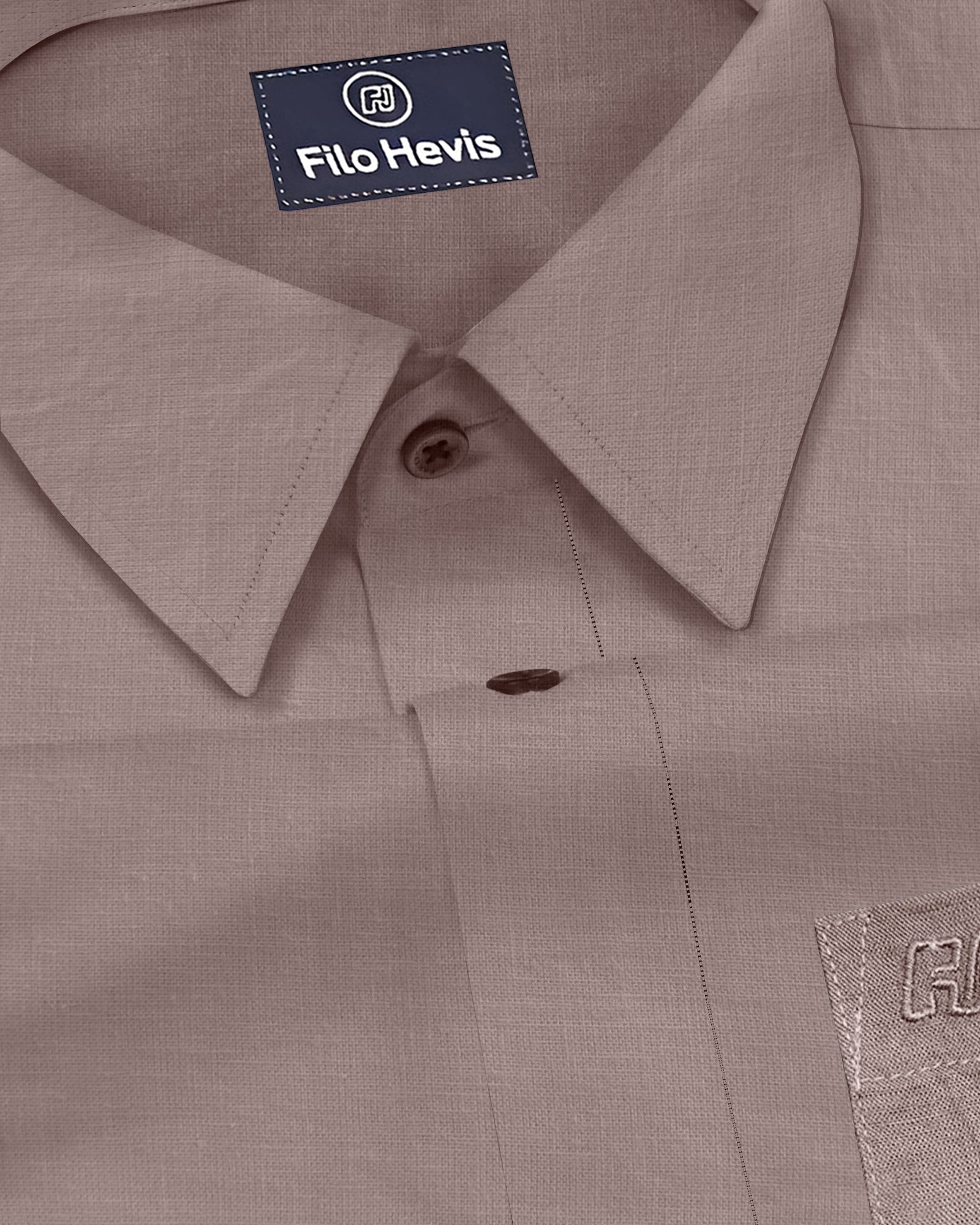 FINE LINEN SHIRTS FOR MEN (Full Sleeves)-Light Onion