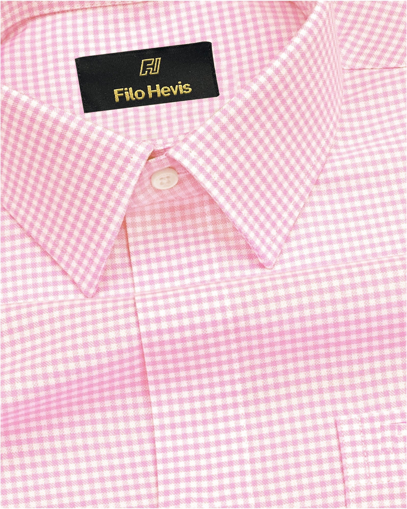 Oxford Cotton Check Shirt for Men |Slim fit | Pink My Store