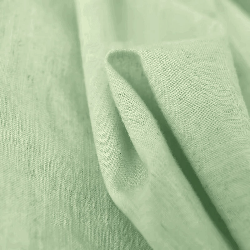 FINE LINEN SHIRTS FOR MEN (Full Sleeves)-Pista Green