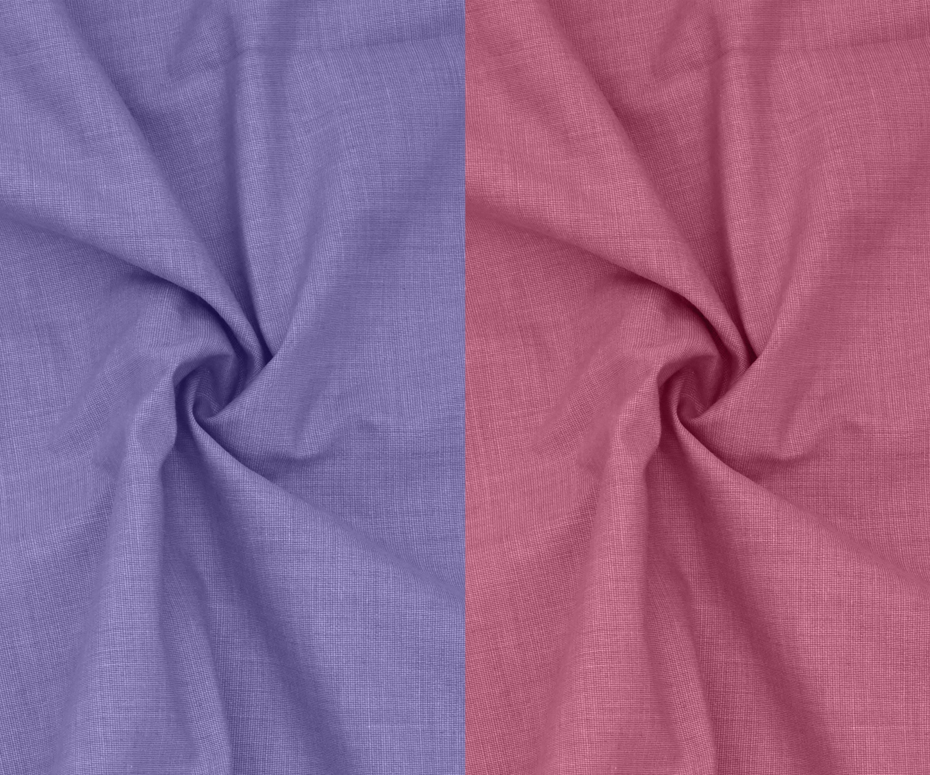 Combo of 2 Filafil Fabric Regular Fit Formal Shirts – Purple & Pink (Single Pocket) My Store