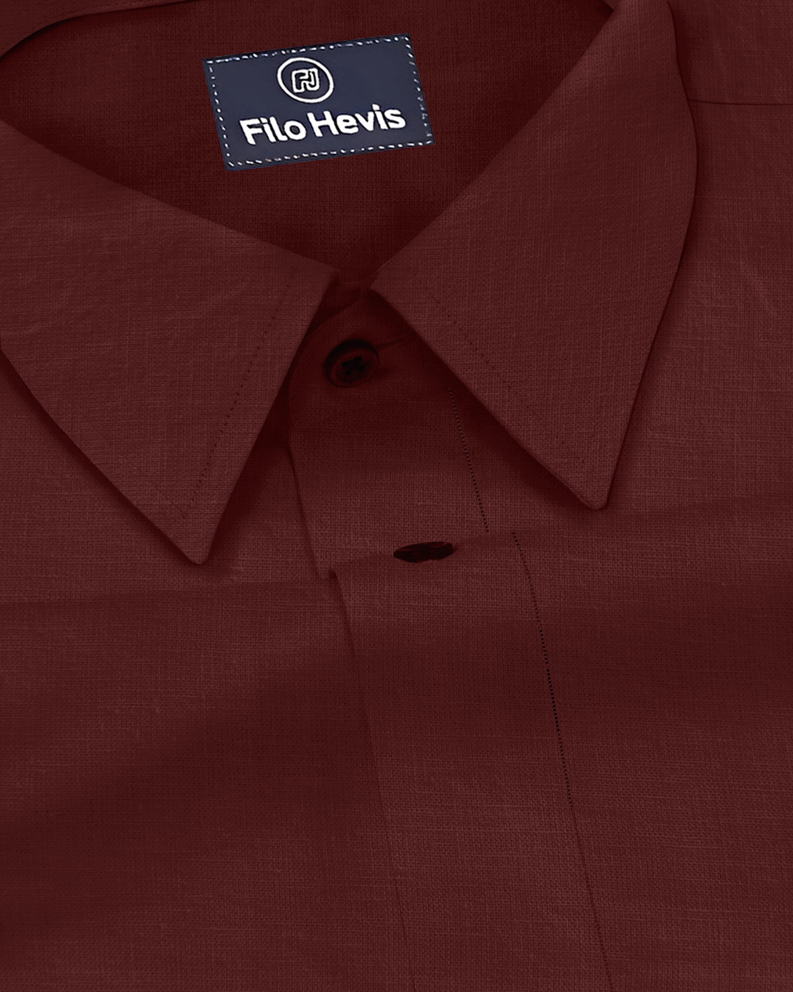 FINE LINEN SHIRTS FOR MEN (Full Sleeves)-Red