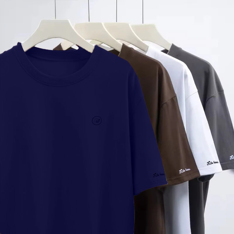 Men's Cotton Round Neck t-shirt Royal Blue